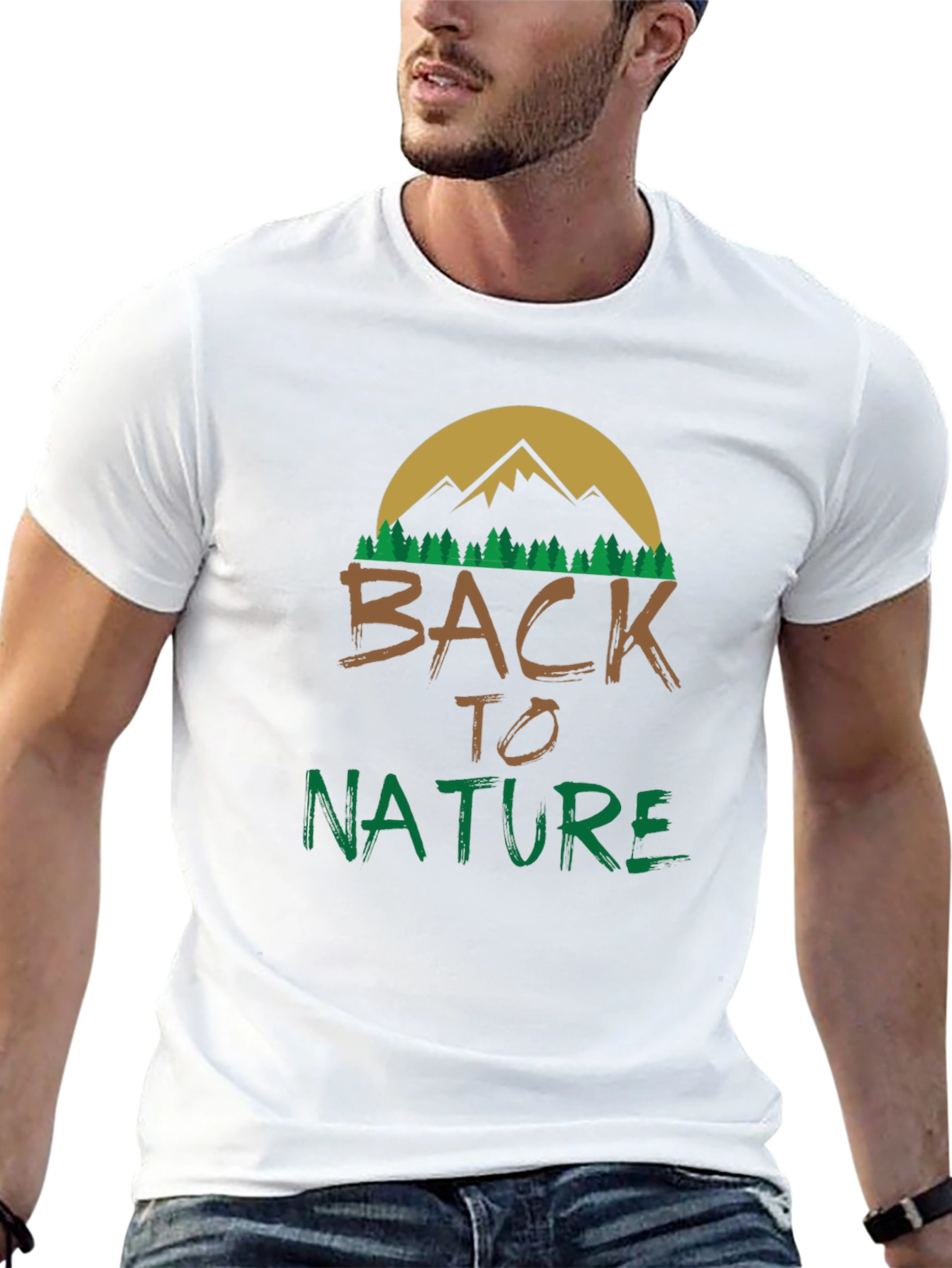 Back to Nature Graphic T-Shirt