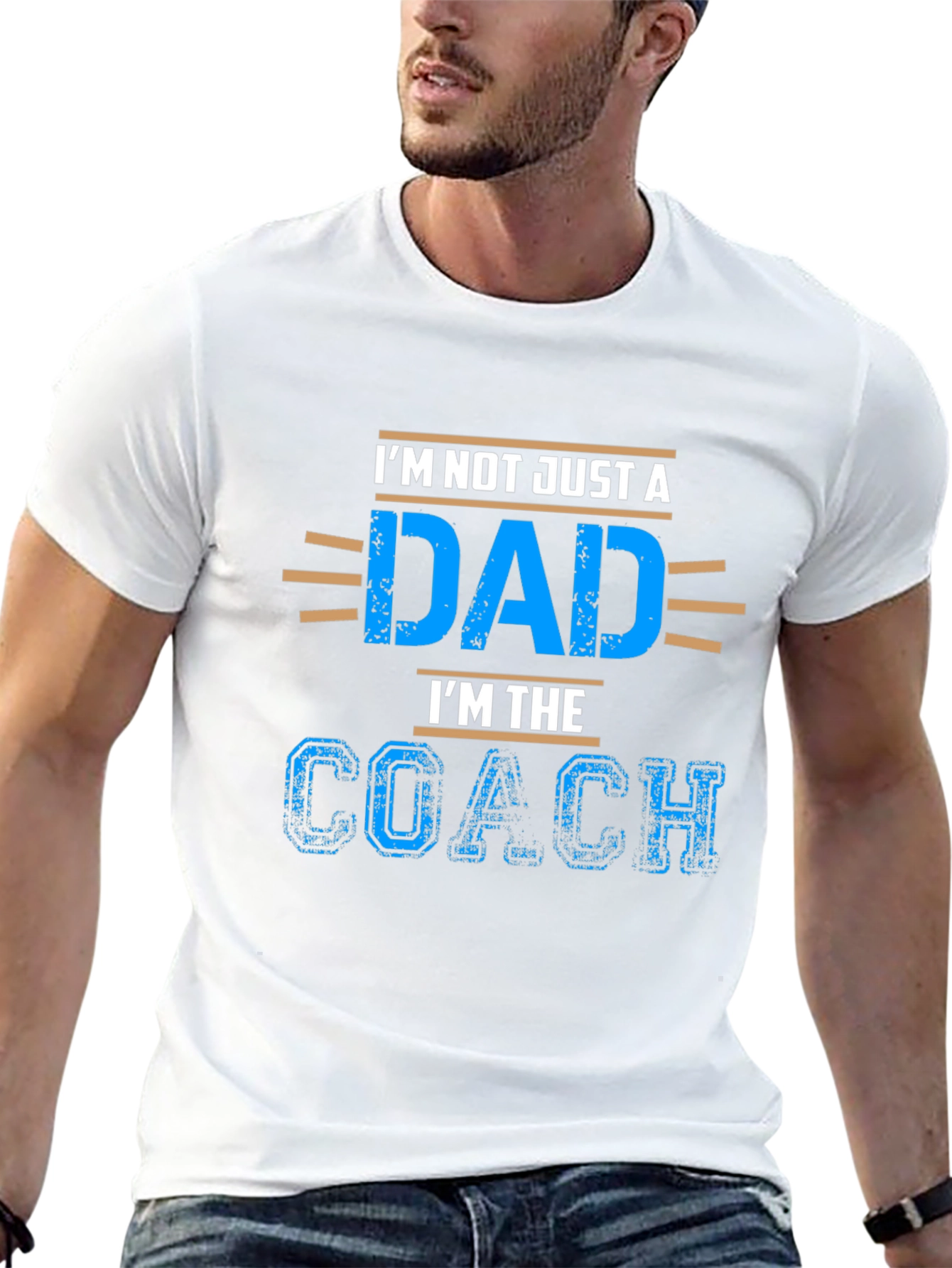 Dad Coach Graphic T-Shirt