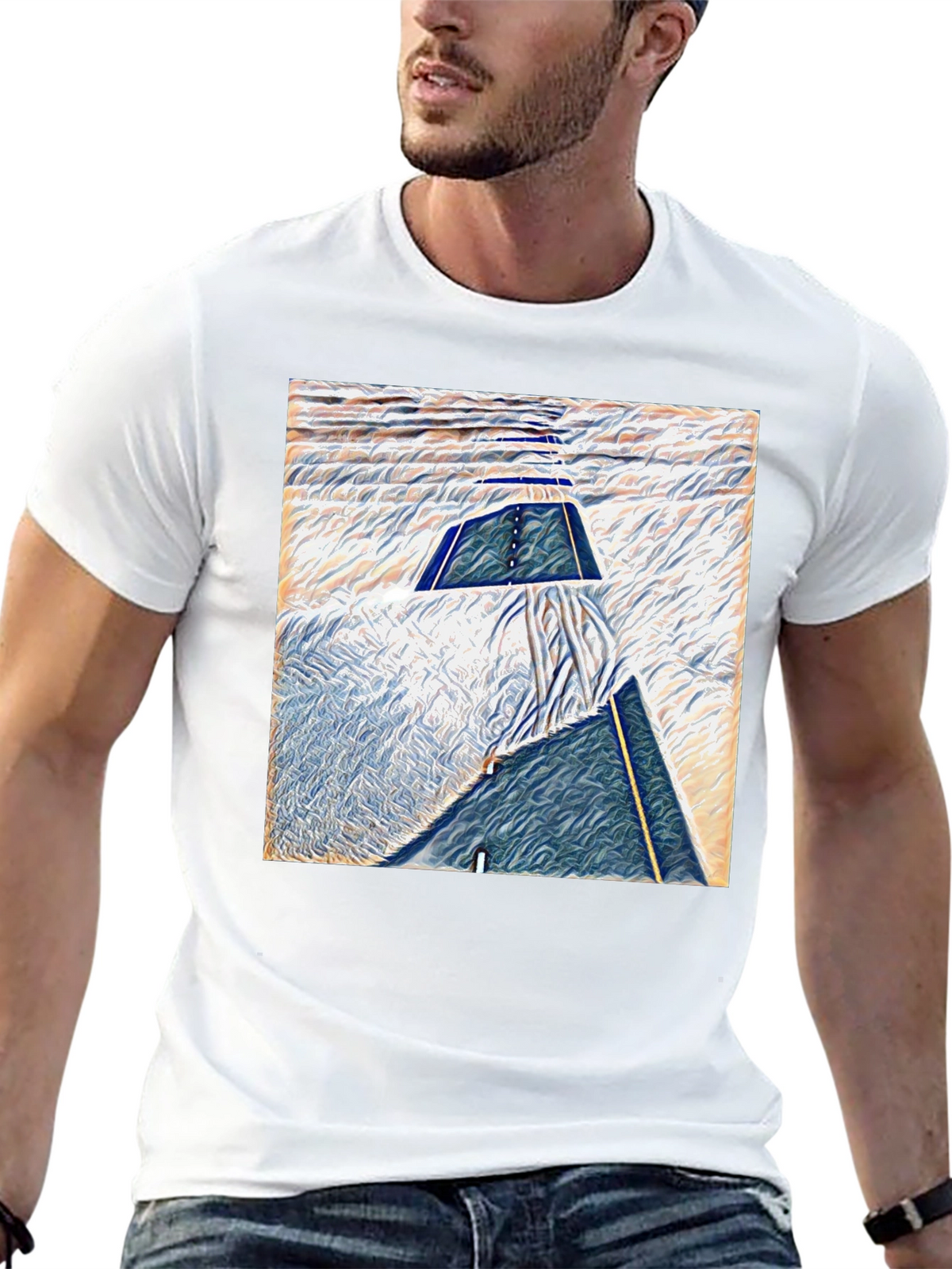 Abstract Art Graphic Tee