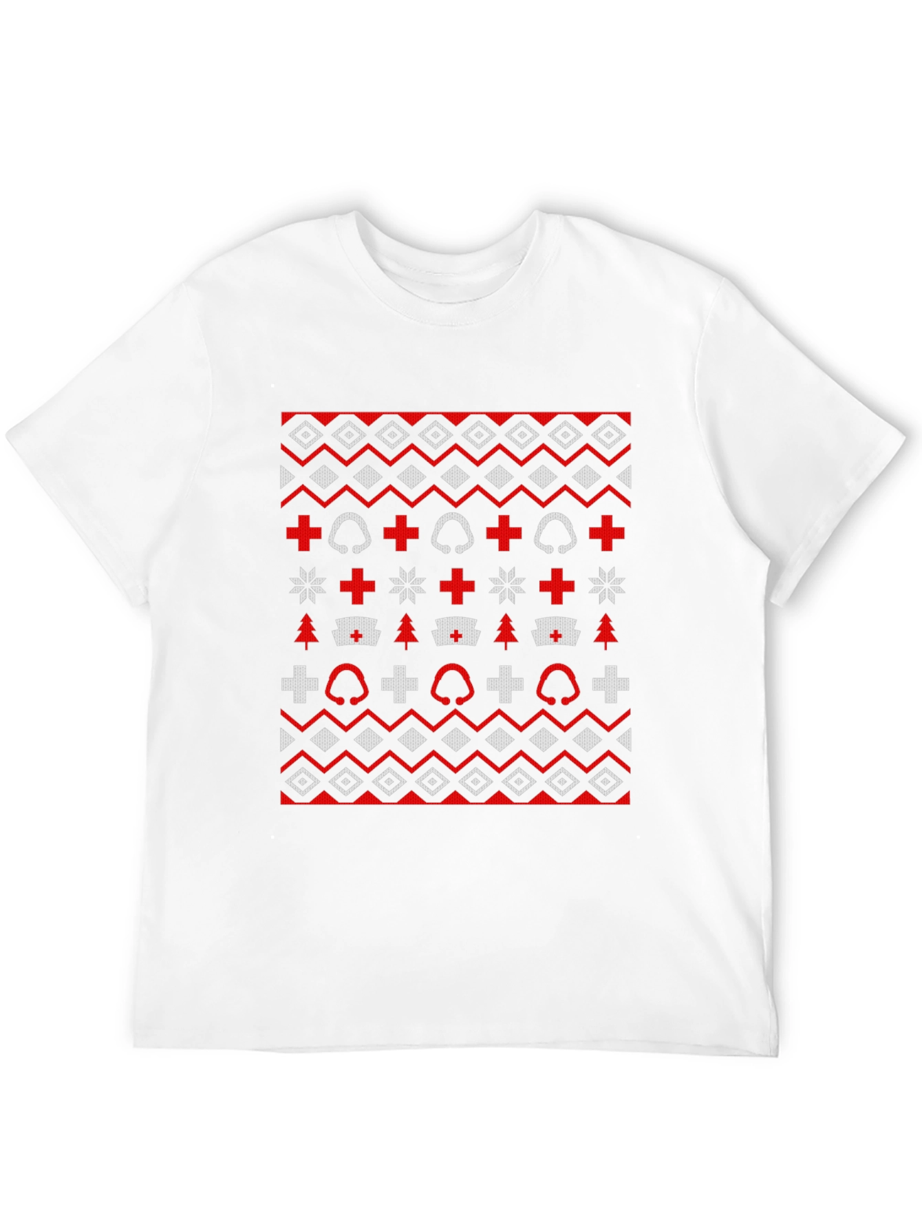 Nurse Ugly Christmas T-Shirt