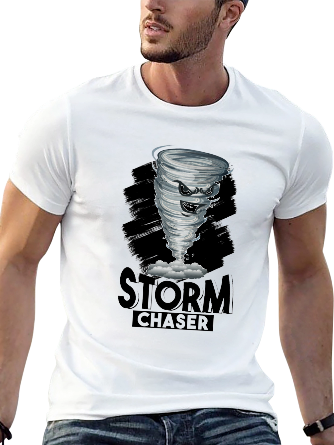 Storm Chaser Tornado Graphic T-Shirt - Mens
