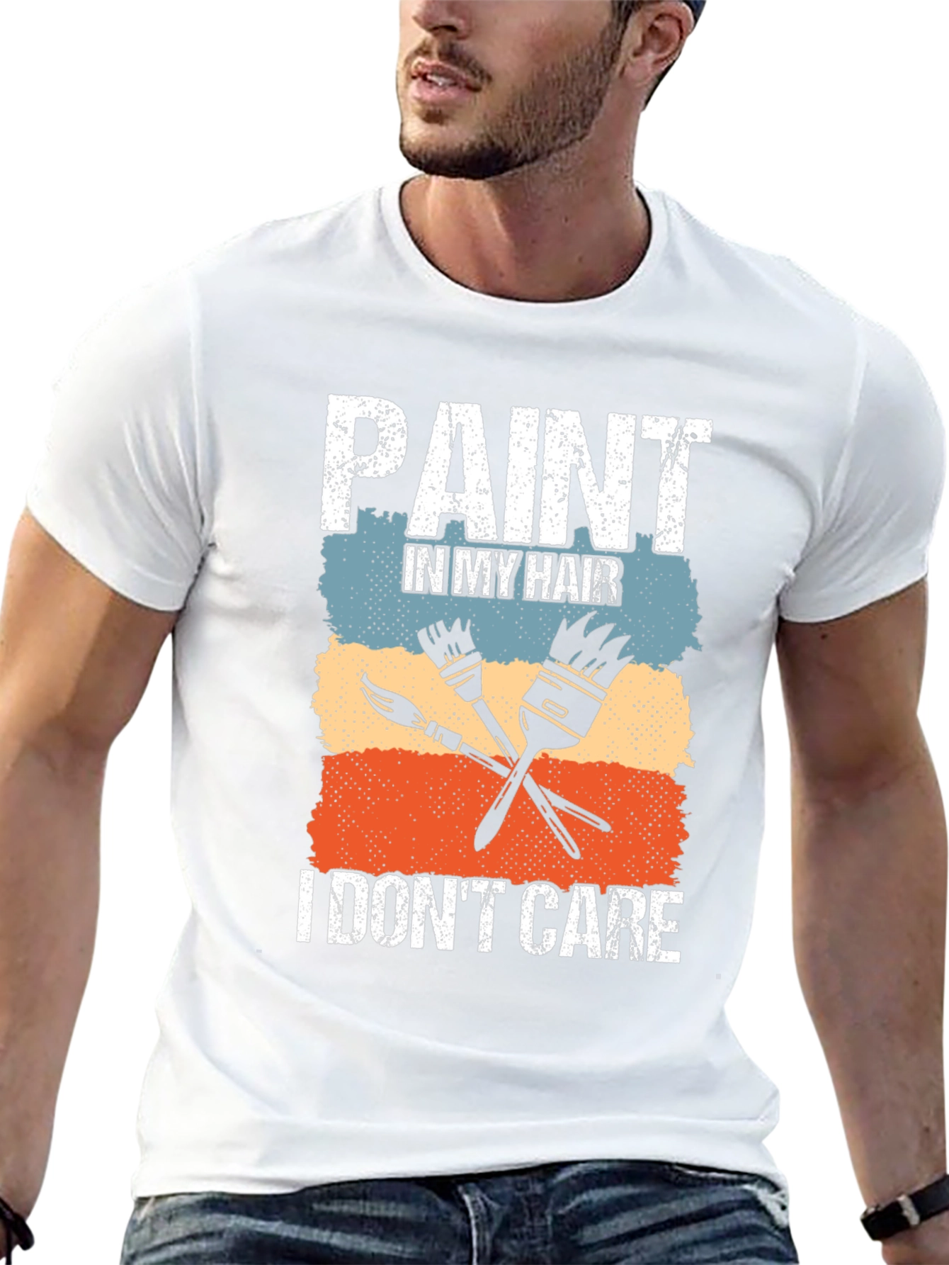 Paint In My Hair T-Shirt - Painter Artist Tee