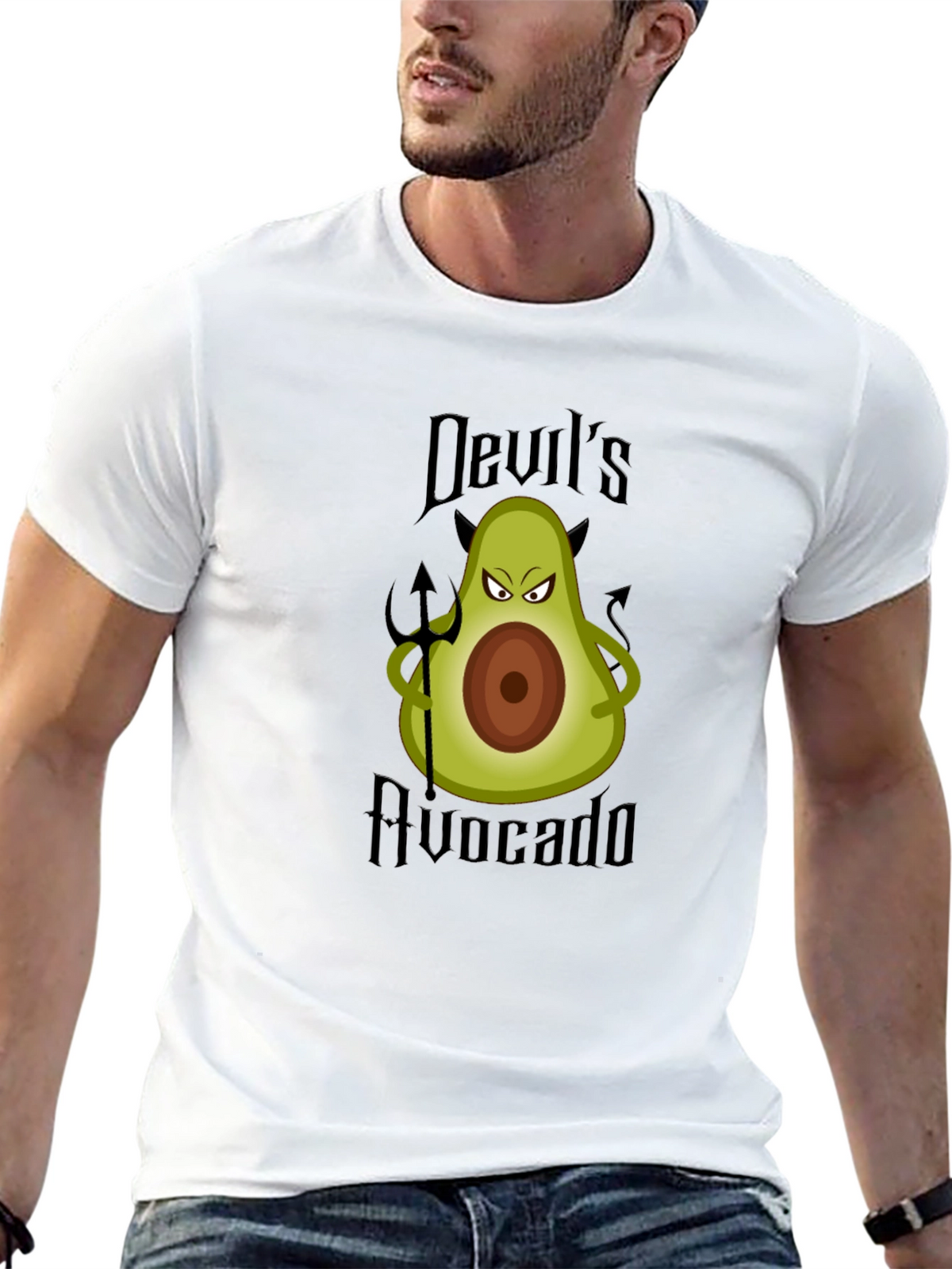 Devils Avocado Graphic Tee - Unique & Funny