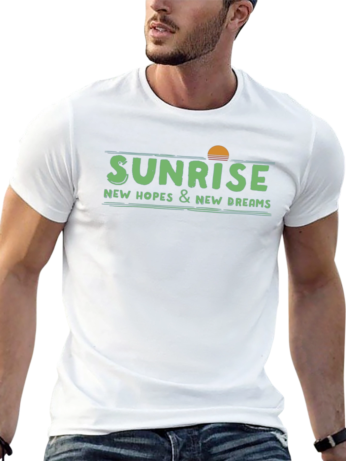 Sunrise New Hopes Graphic Tee - Black