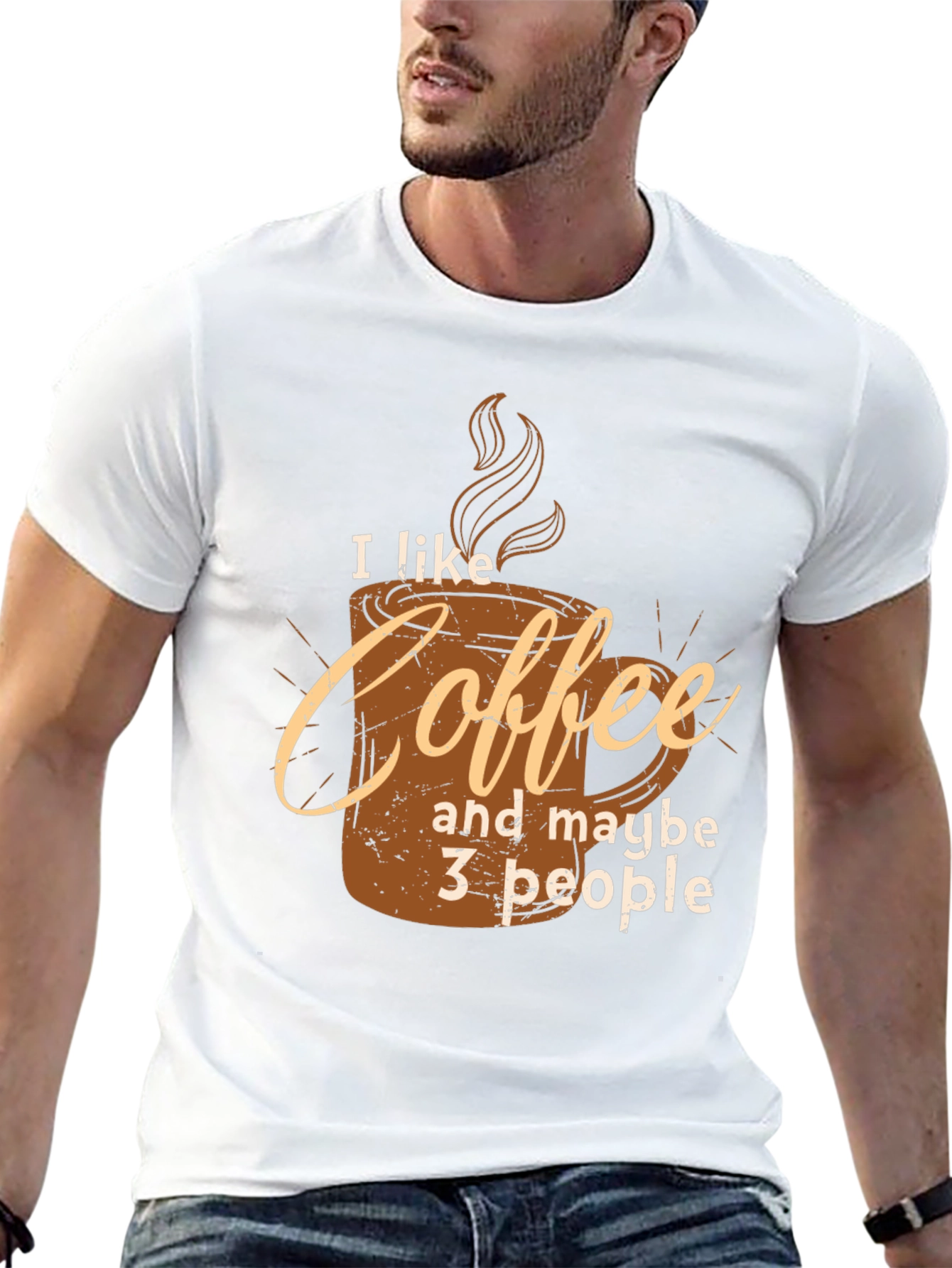 Coffee Lover T-Shirt - Funny Graphic Tee