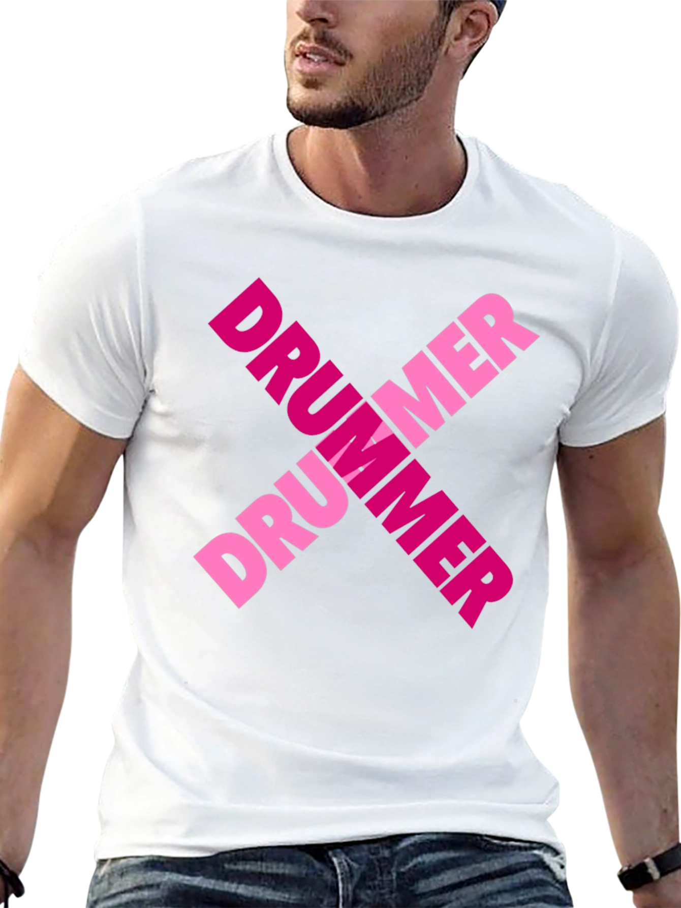 Drummer X T-Shirt - Music Lover Tee