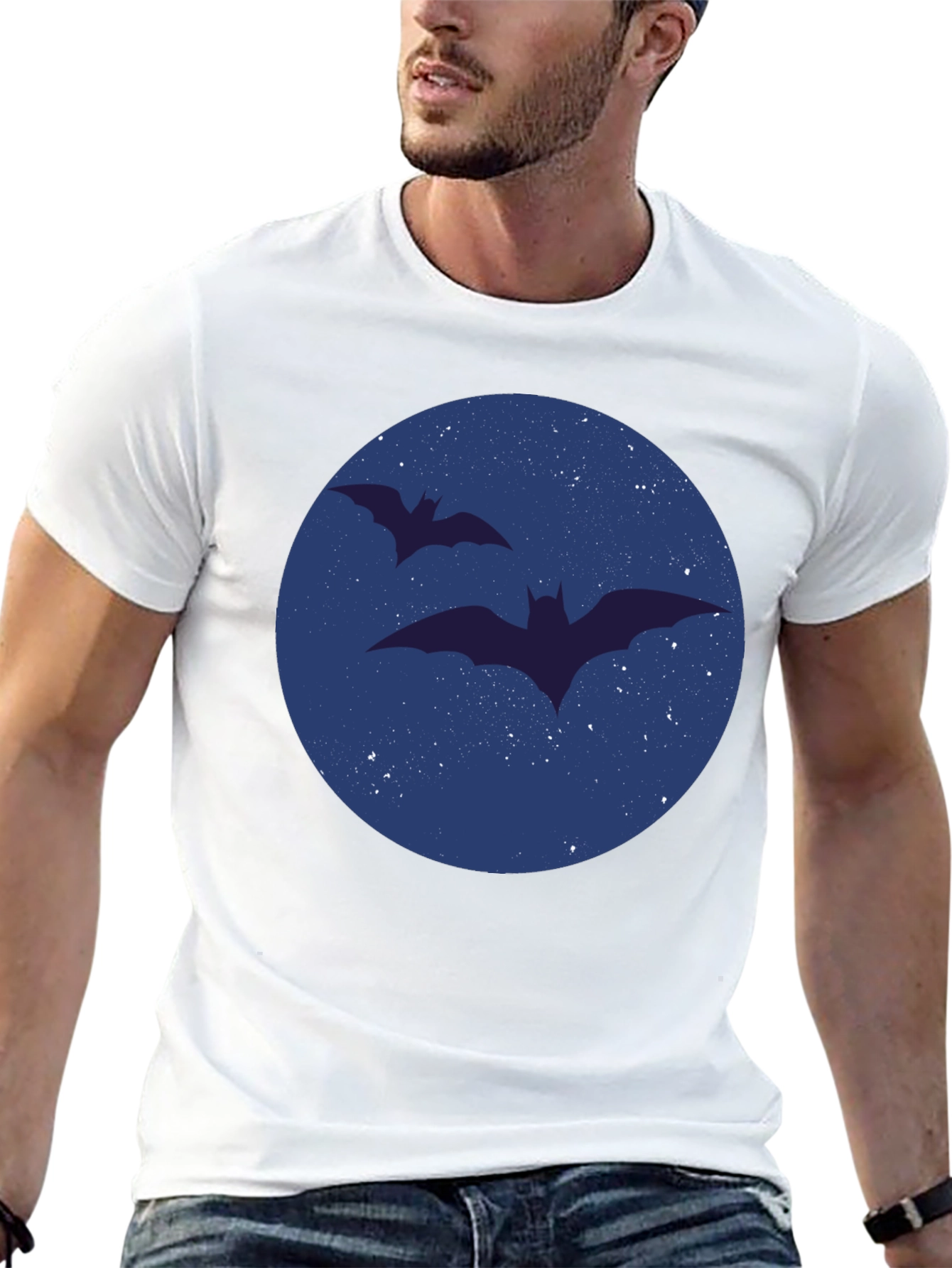 Midnight Bats Graphic Tee