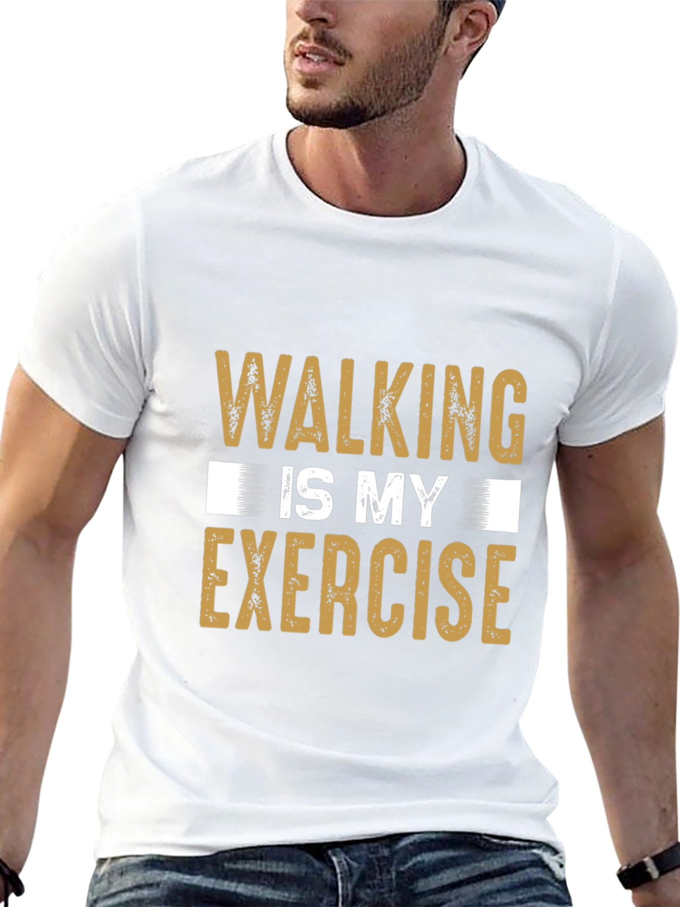 Walking is My Exercise Graphic Tee