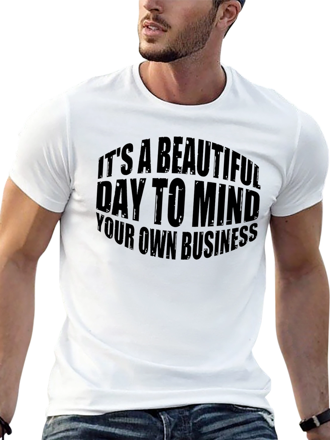 Mind Your Own Business Graphic T-Shirt