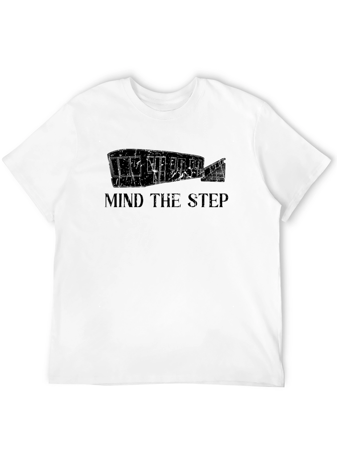 Mind The Step T-Shirt - Funny Trailer Home Tee