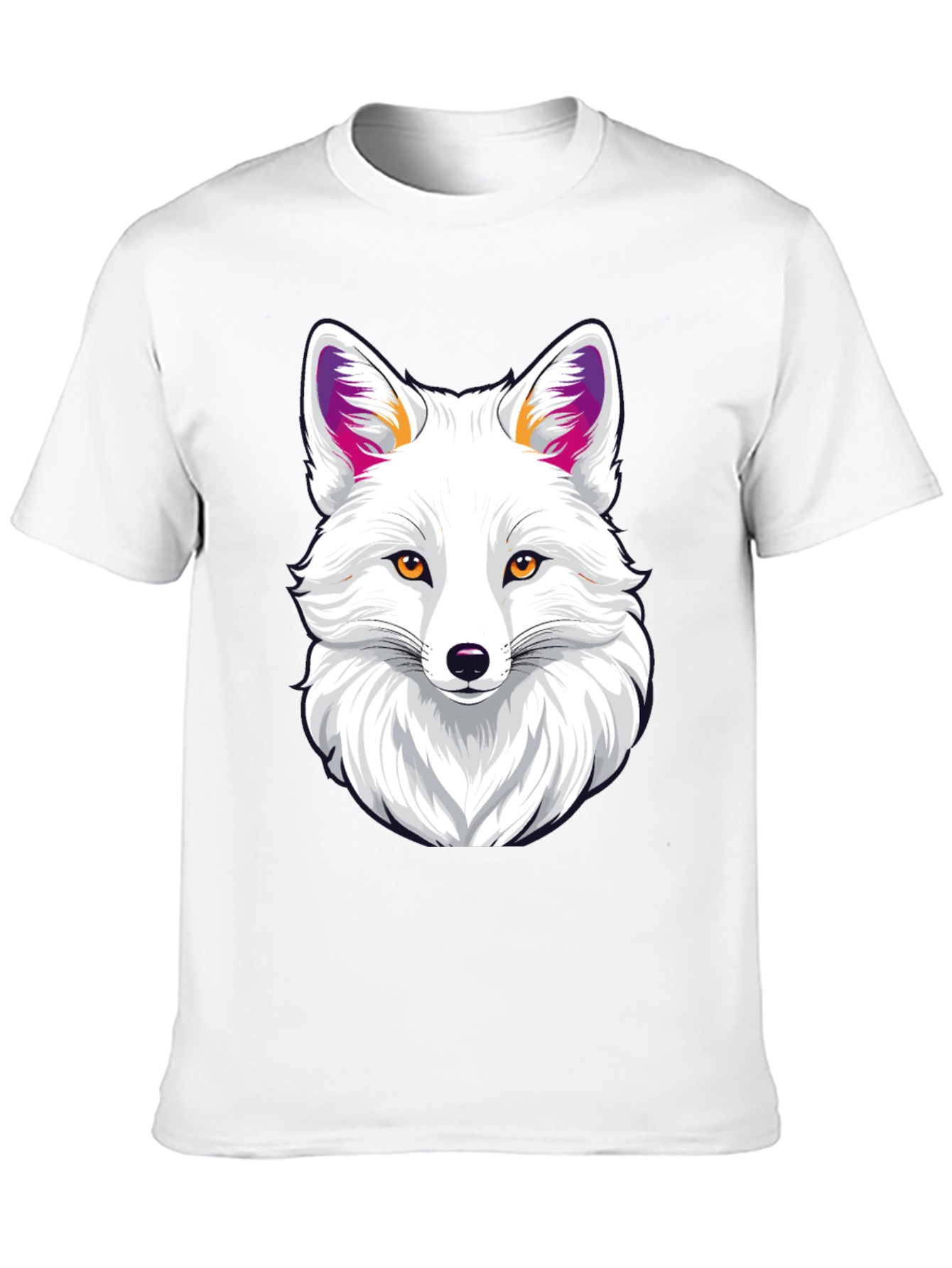 Cool Fox Graphic Tee - Arctic Fox T-Shirt