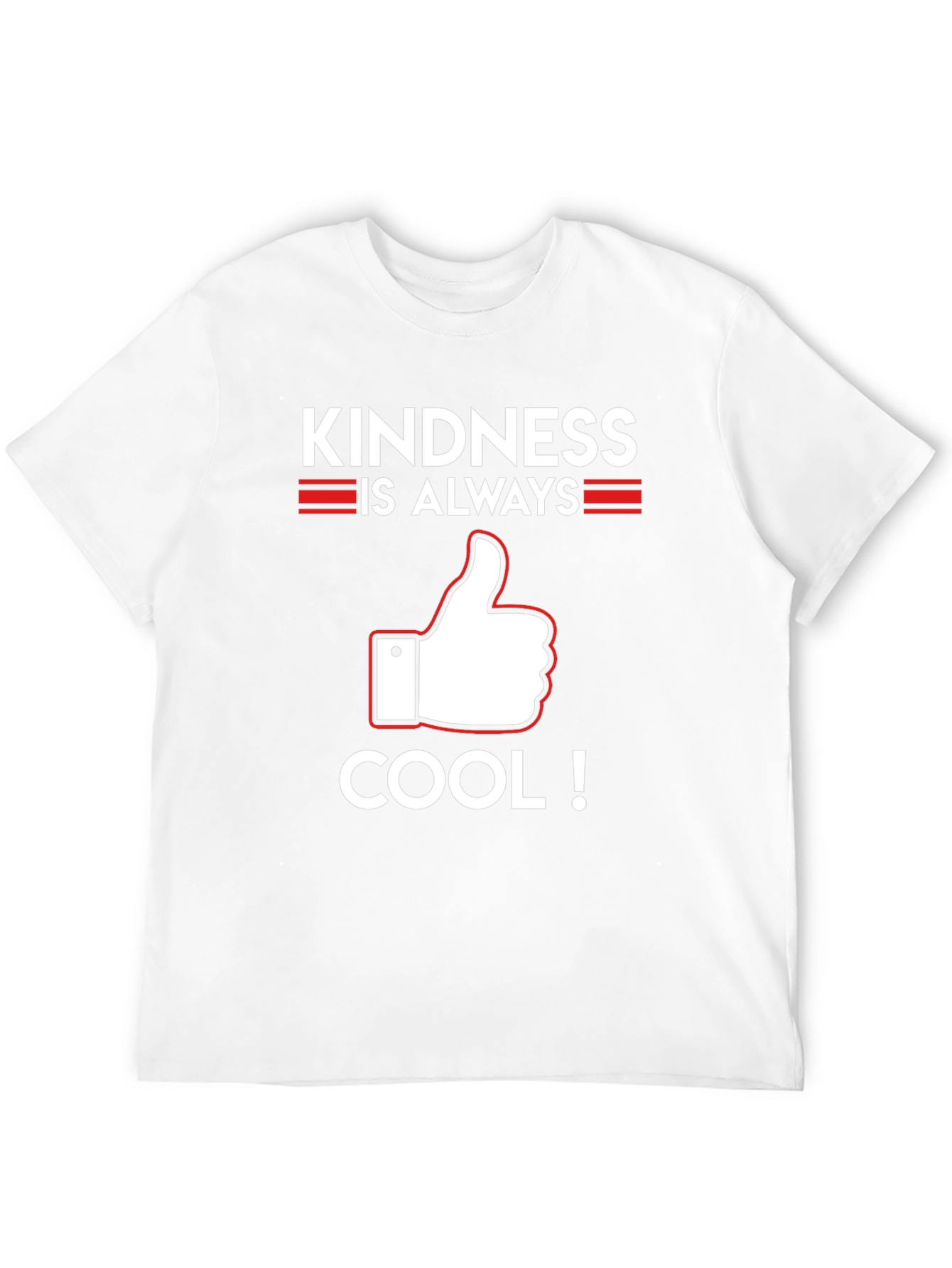 Kindness is Always Cool T-Shirt - Positive Message Tee