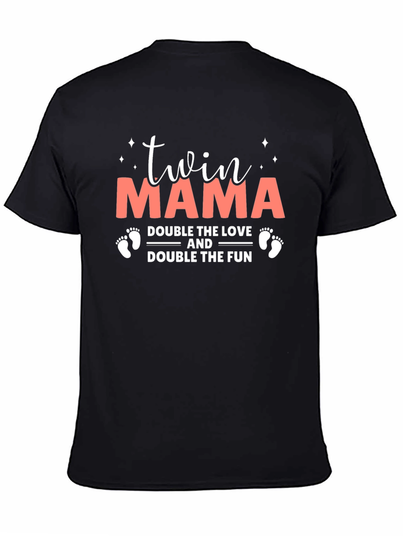 Twin Mama T-Shirt: Double the Love and Fun!