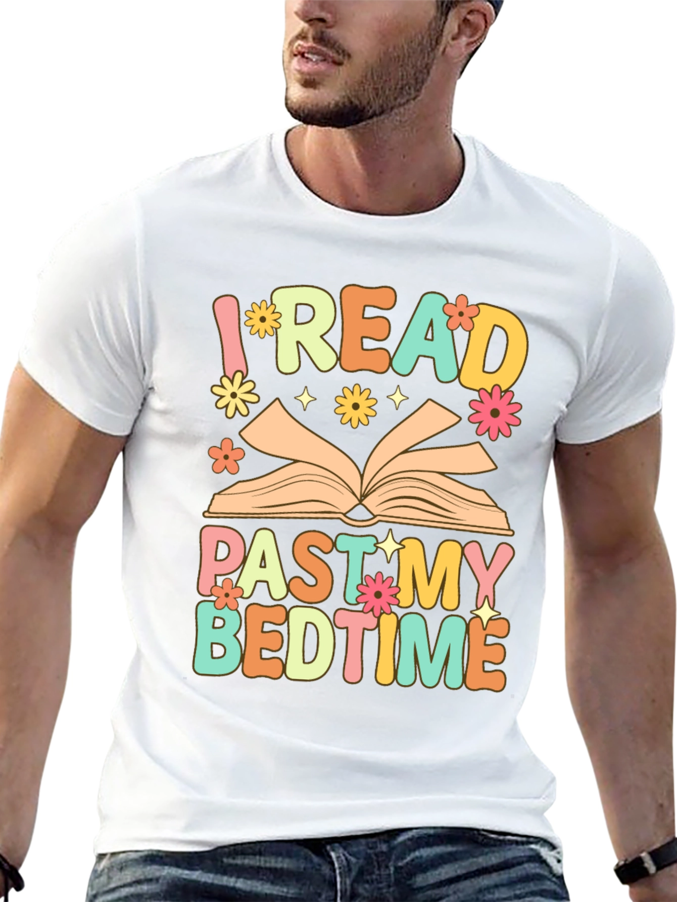 I Read Past My Bedtime Graphic Tee