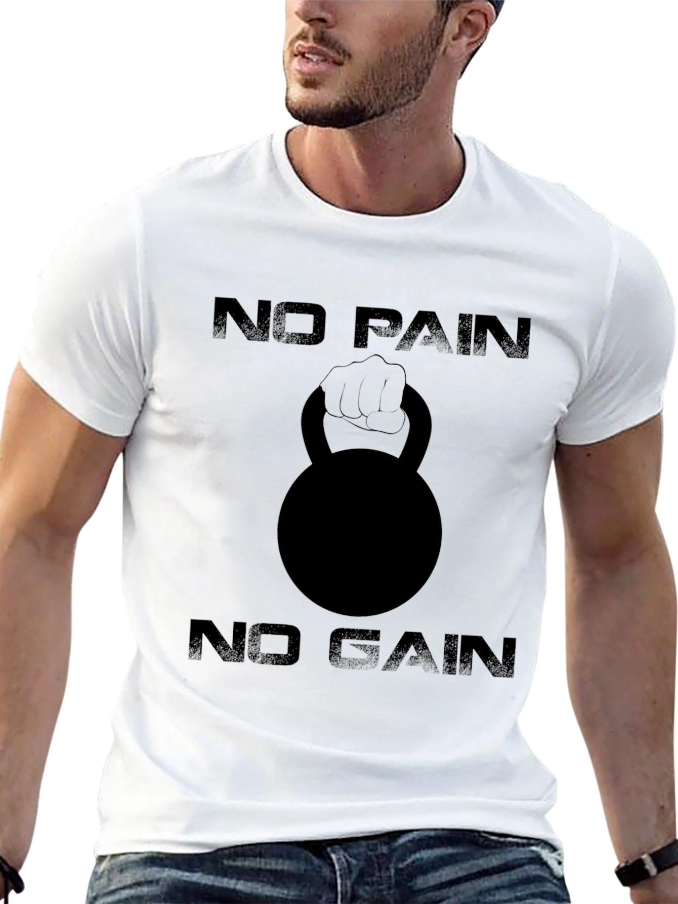 No Pain No Gain Black T-Shirt