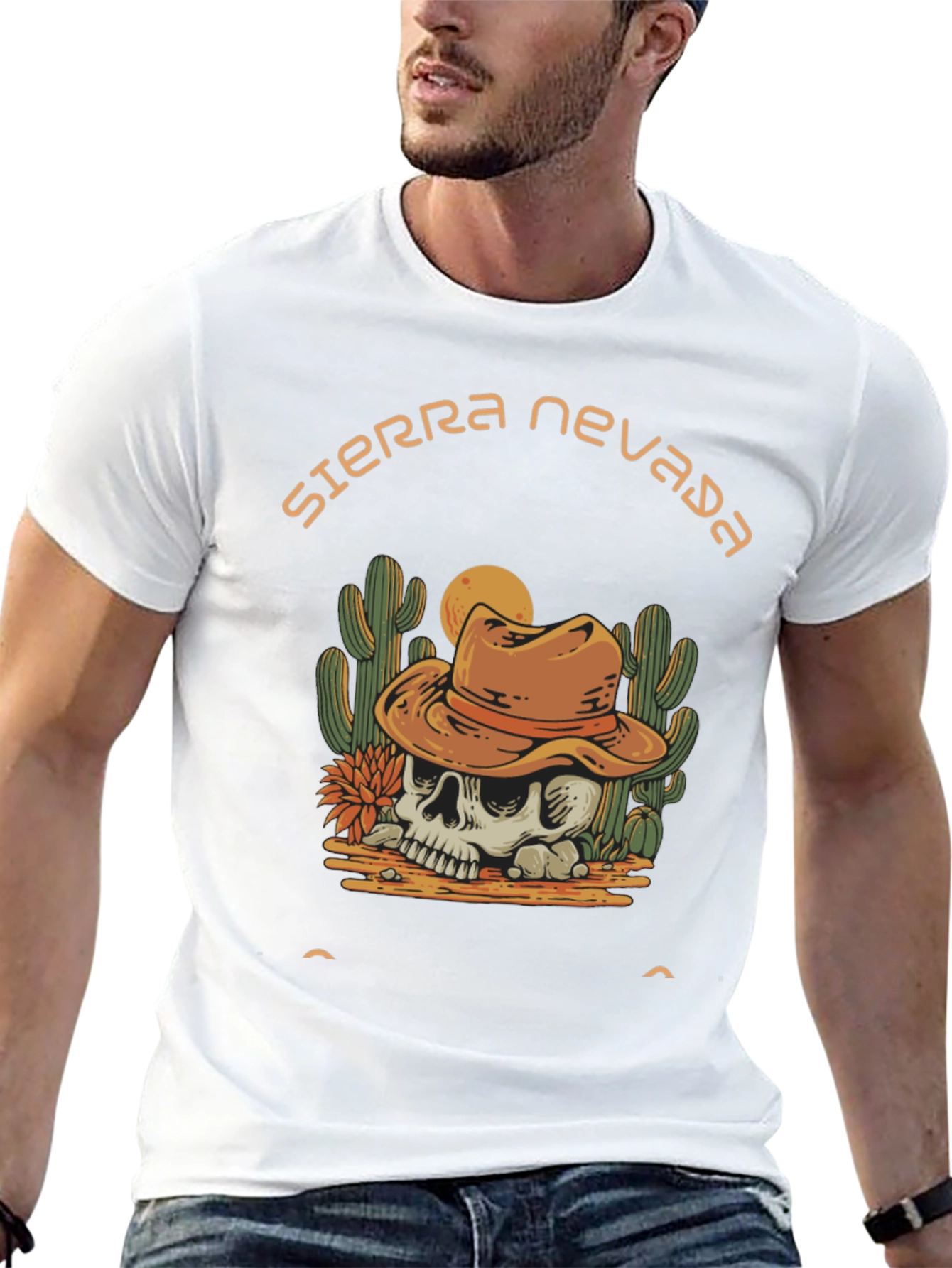 Sierra Nevada Skull Cowboy T-Shirt