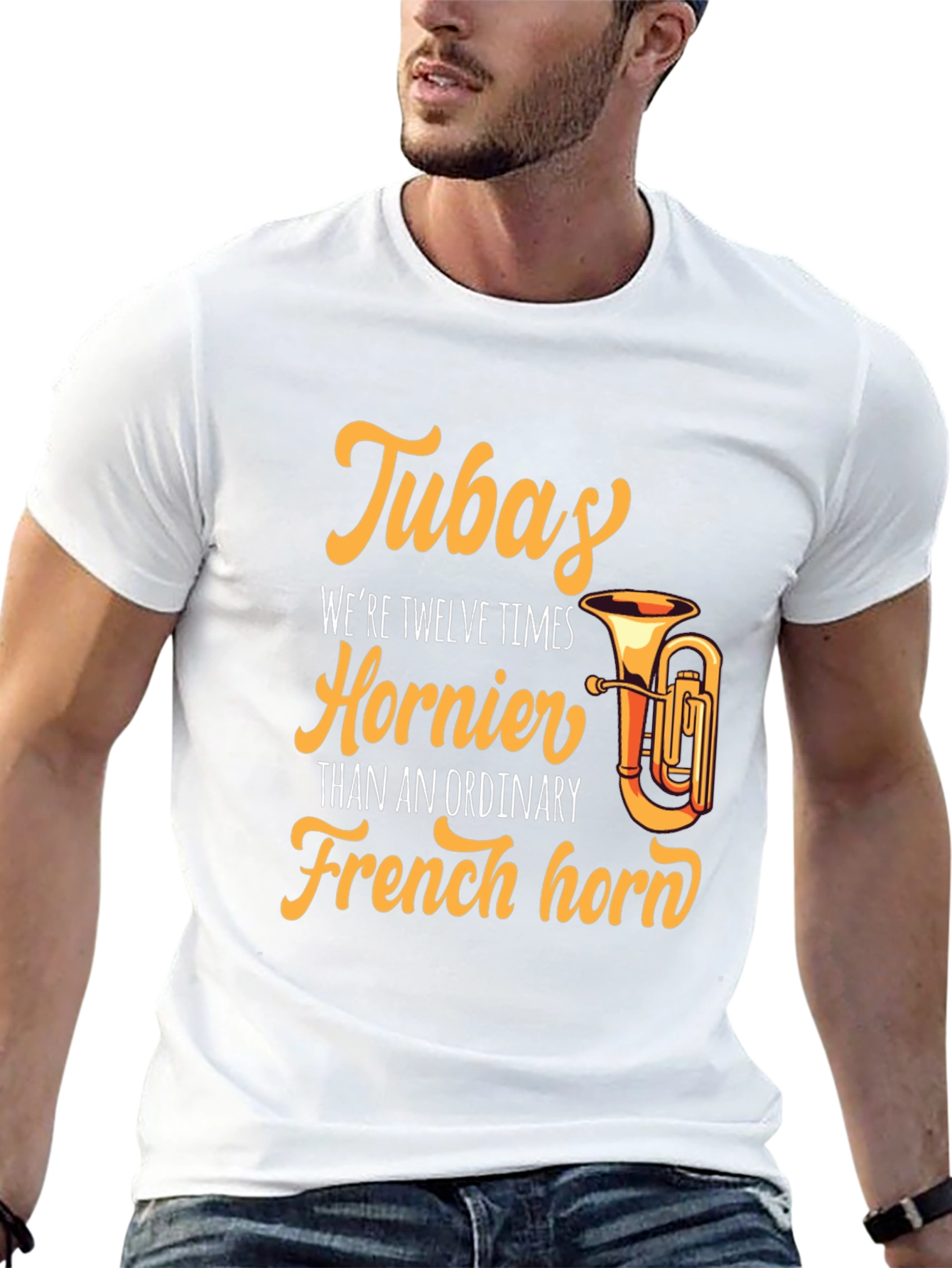 Funny Tuba Hornier Band T-Shirt