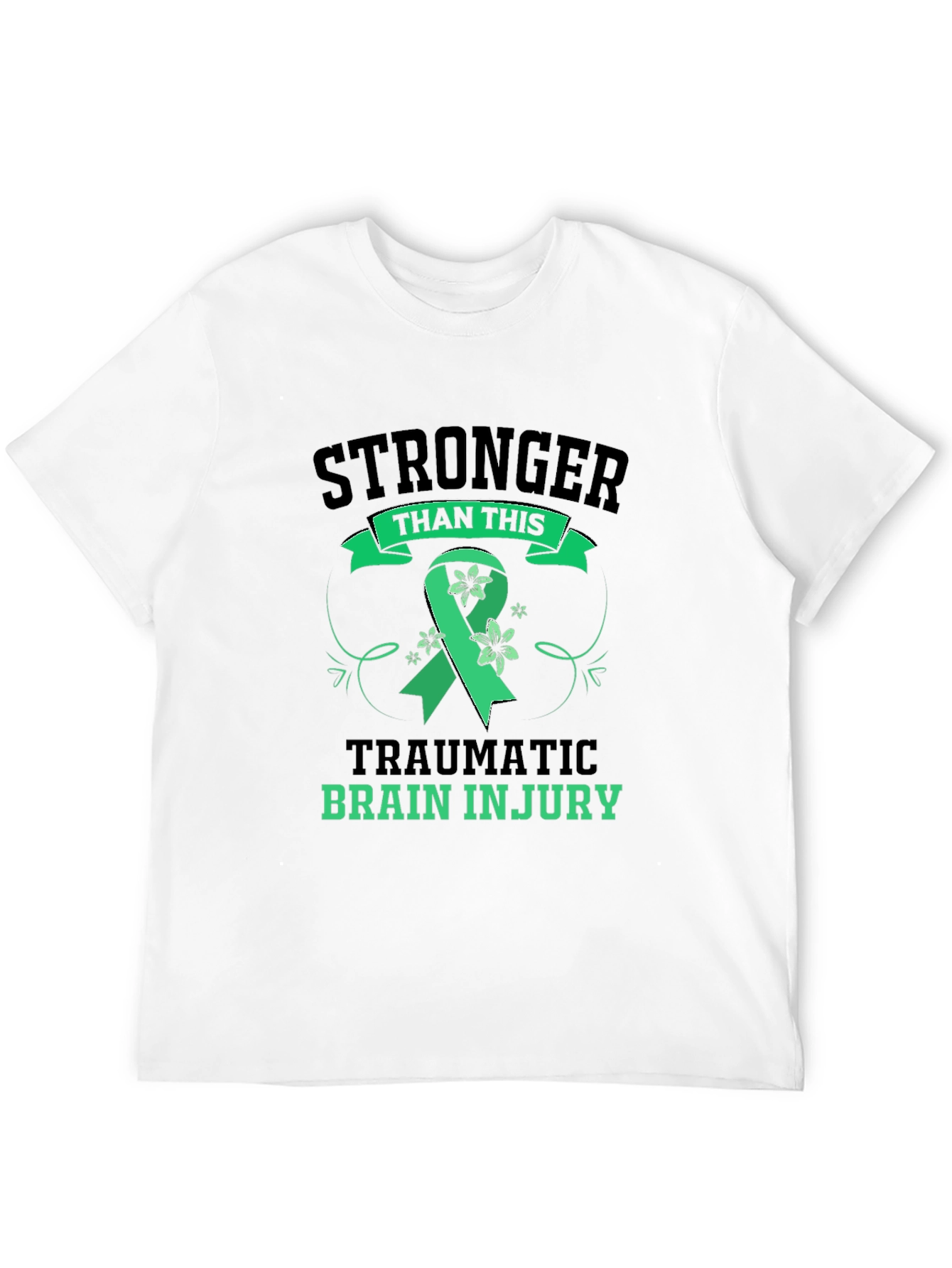 Stronger Than Traumatic Brain Injury Awareness Tee