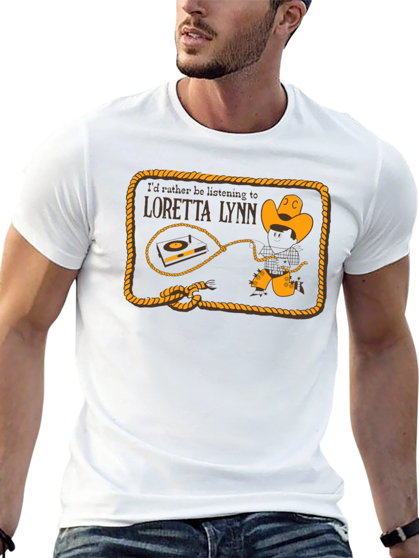 Loretta Lynn Country Music Graphic T-Shirt