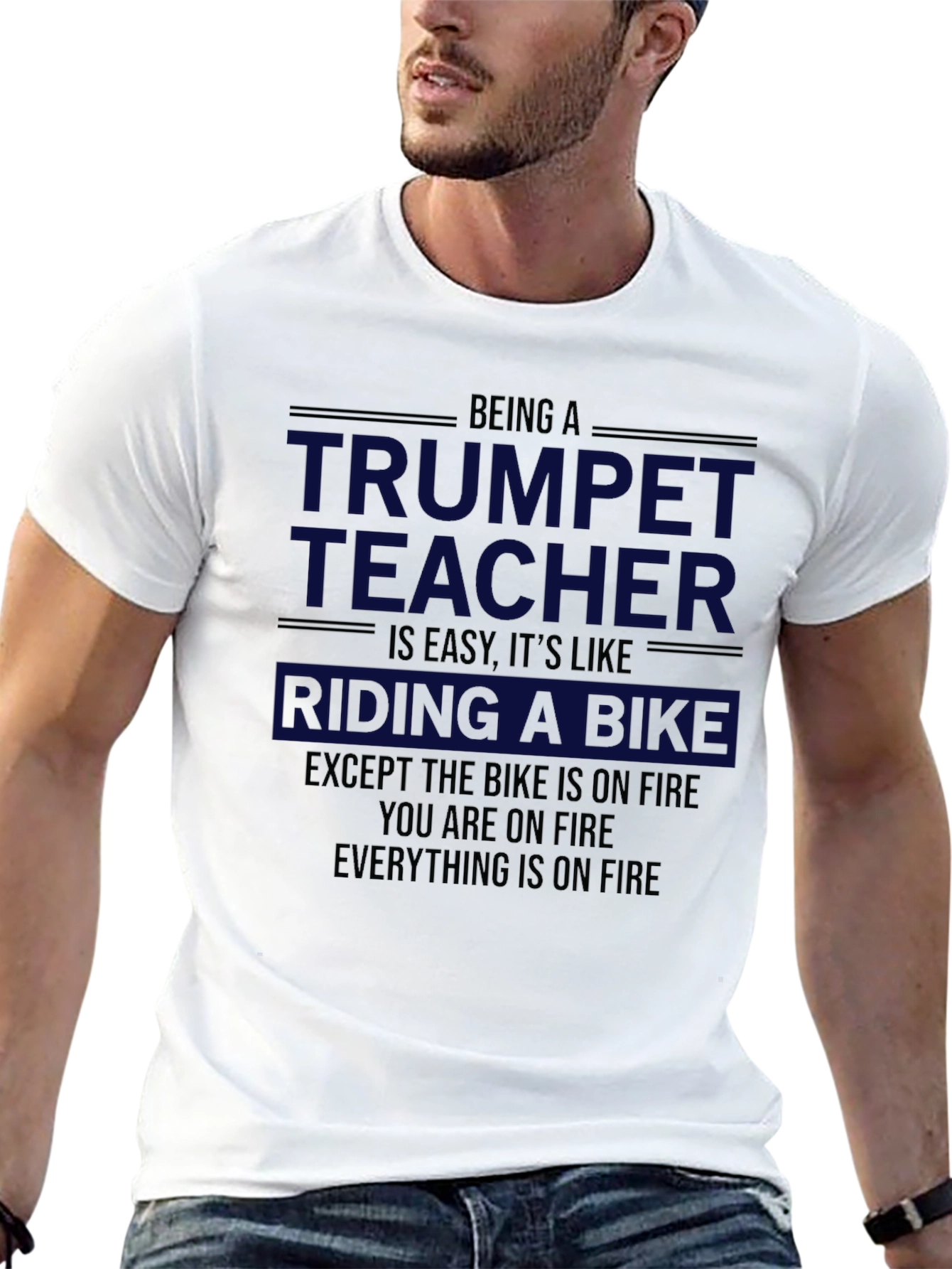 Trumpet Teacher Funny T-Shirt