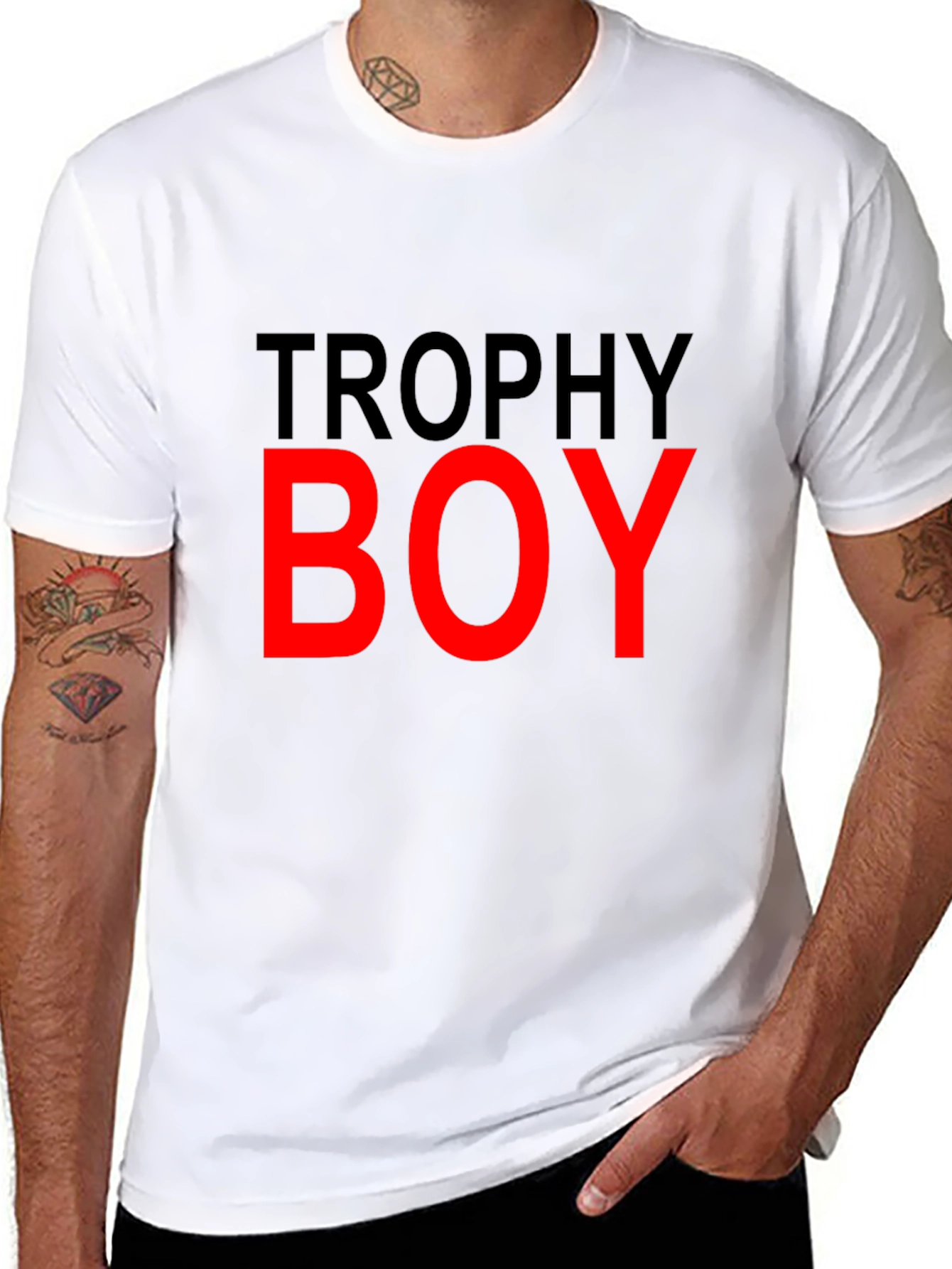 Trophy Boy Graphic Tee - Black