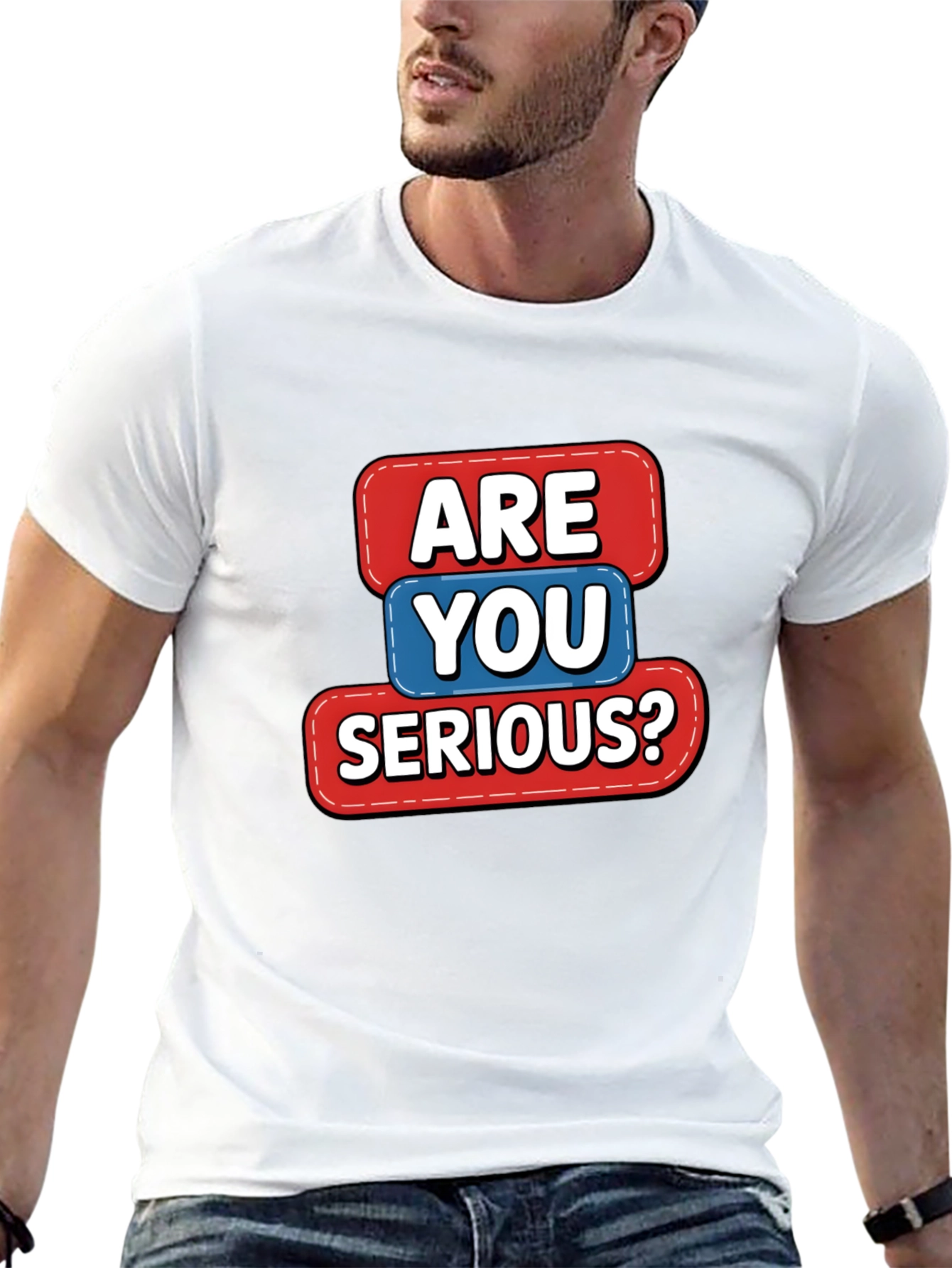 Funny Are You Serious? Graphic Tee
