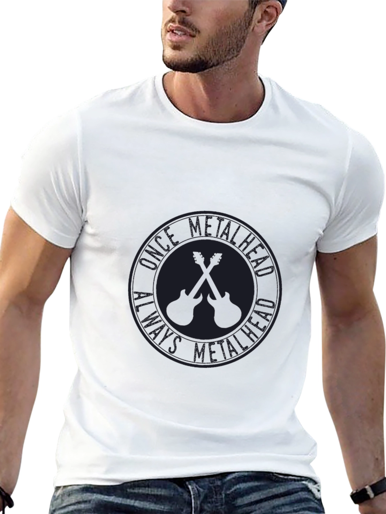 Once Metalhead Always Metalhead Black T-Shirt