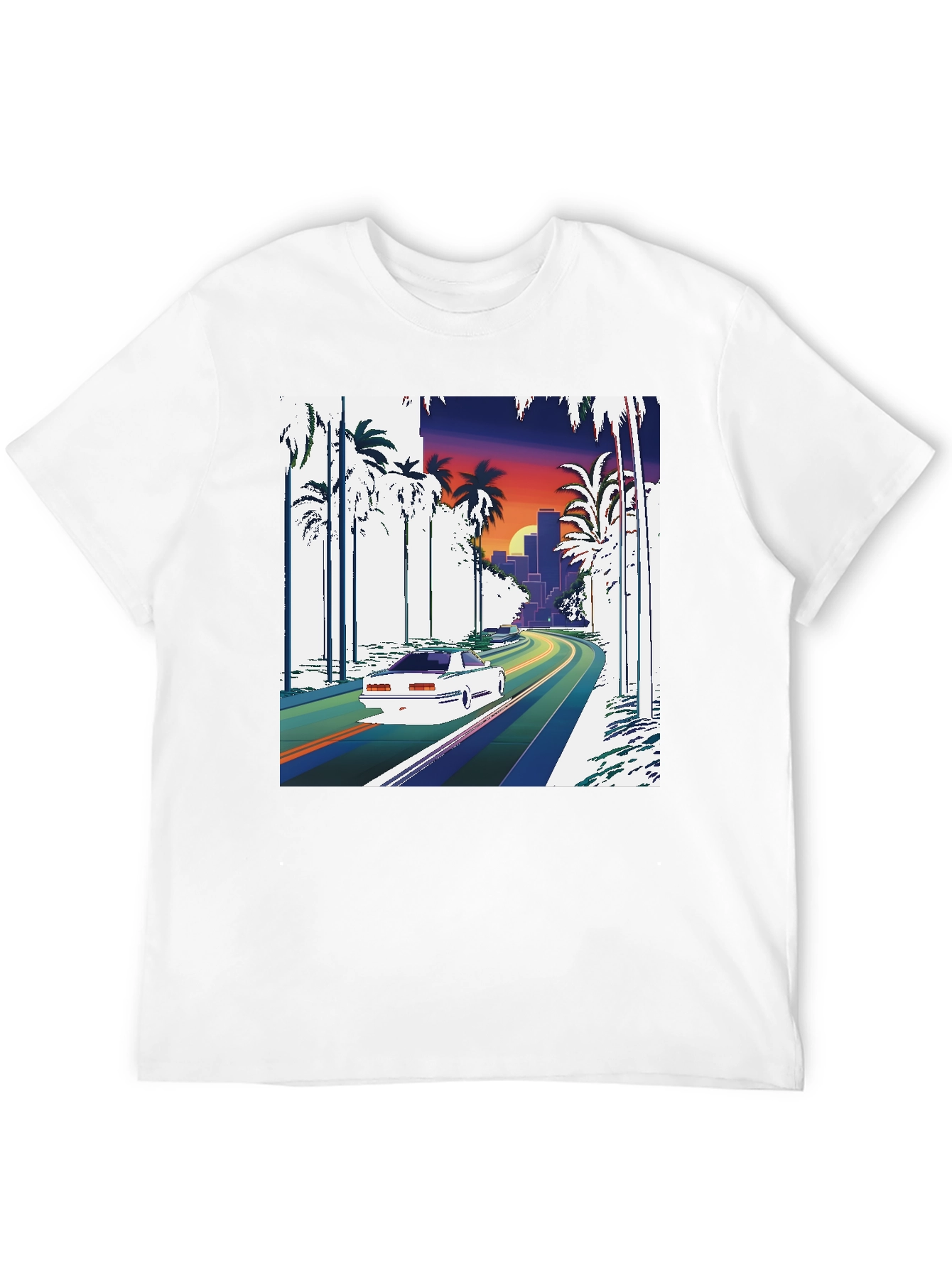Retro Miami Vice Style T-Shirt