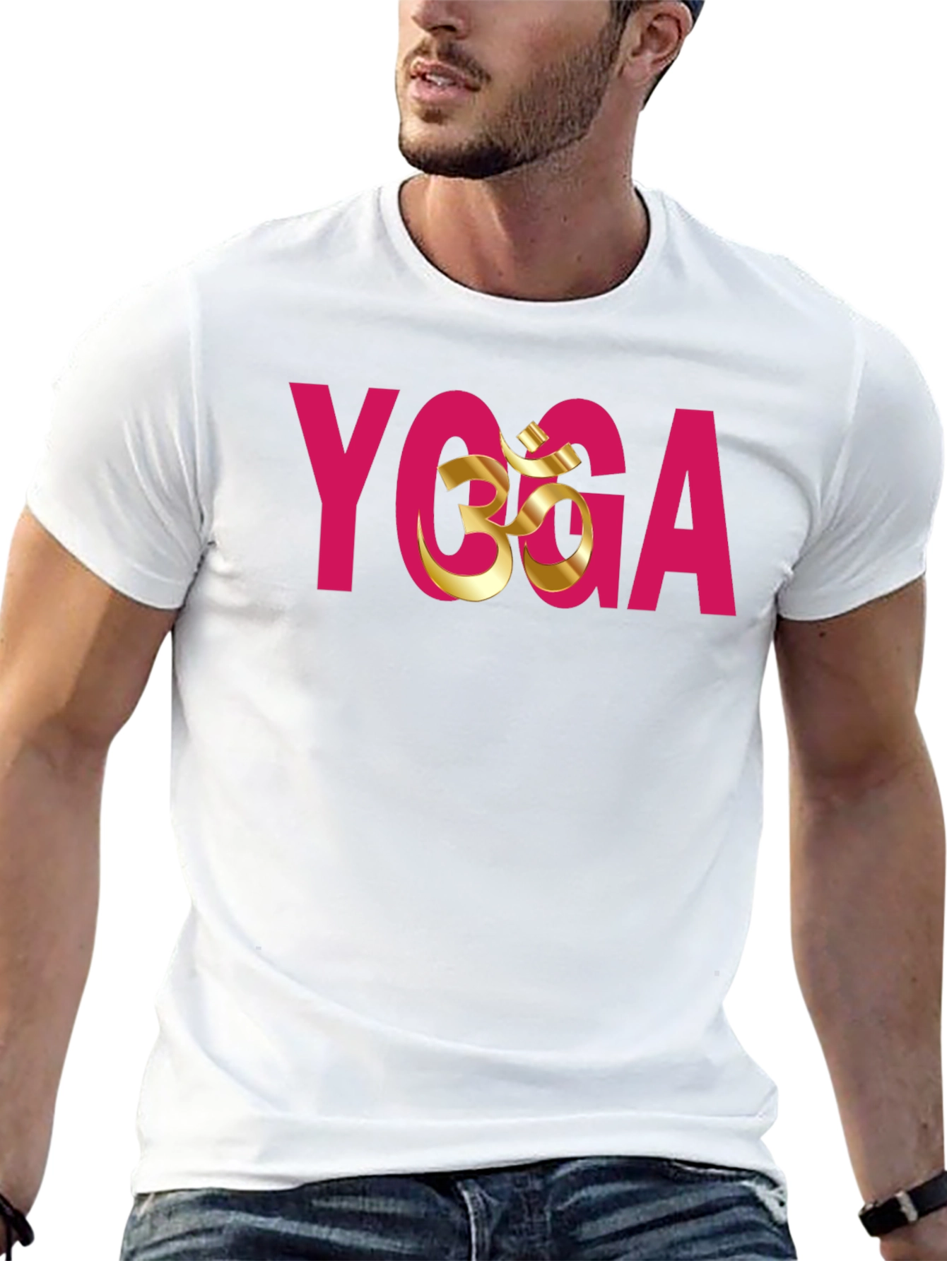 Yoga Om Symbol Graphic Tee