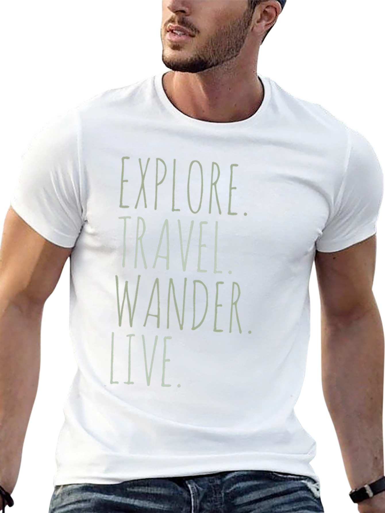 Explore Travel Wander Live T-Shirt