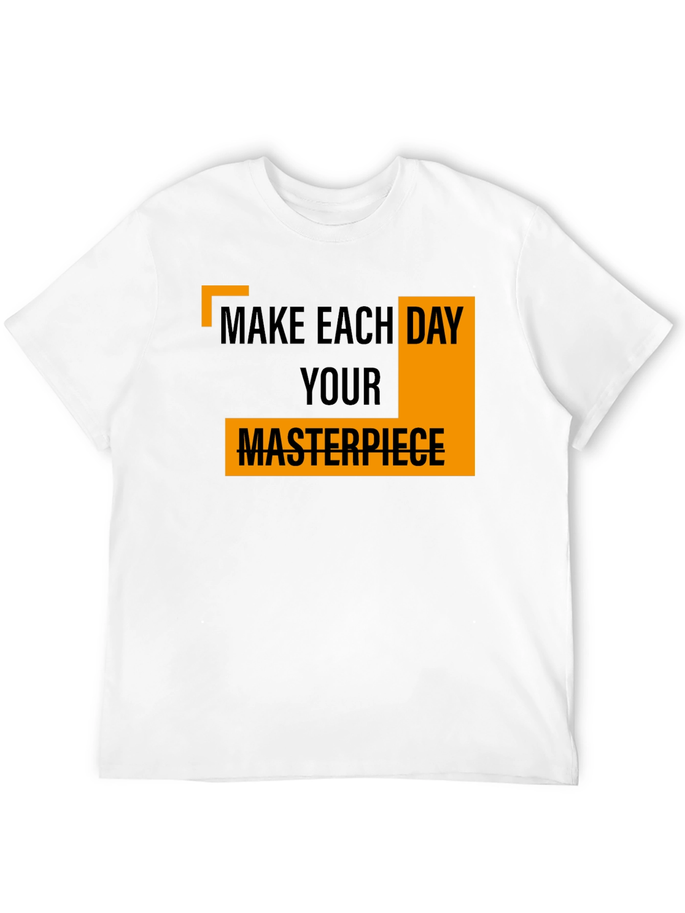 Inspirational Graphic Tee: Masterpiece Design