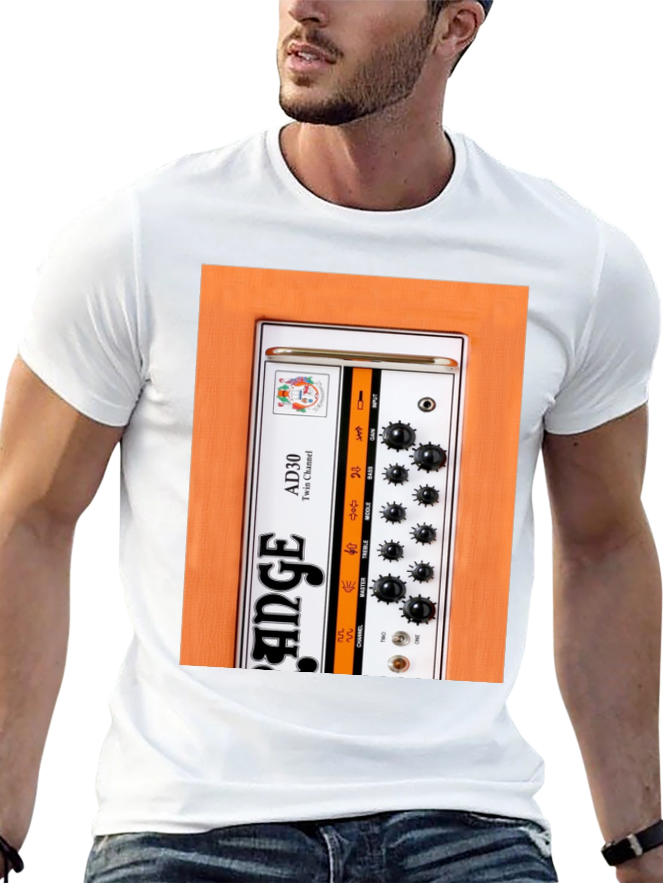 Orange AD30 Twin Channel T-Shirt