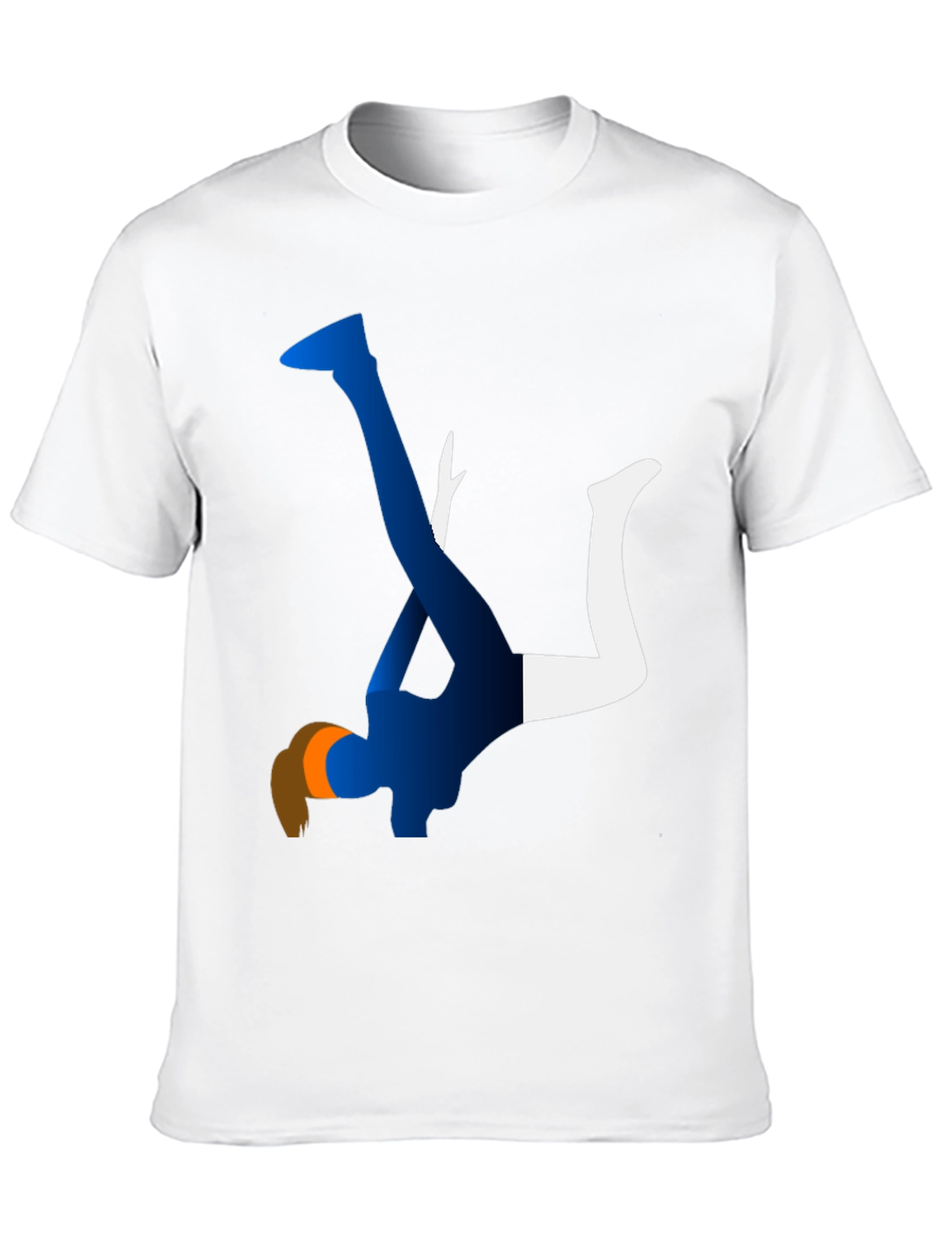 Abstract Dancer Graphic Tee - Modern Art Shirt