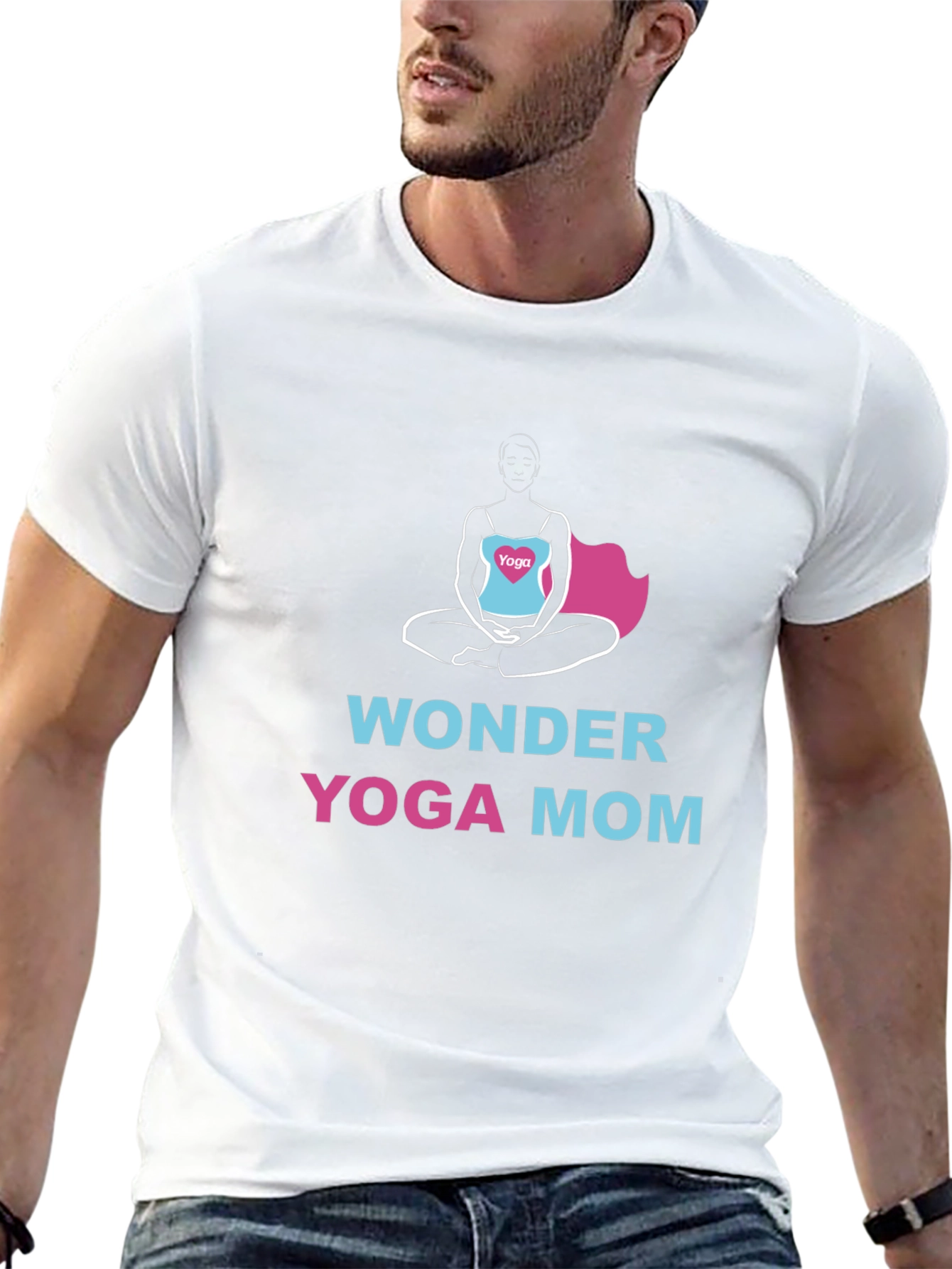 Wonder Yoga Mom T-Shirt
