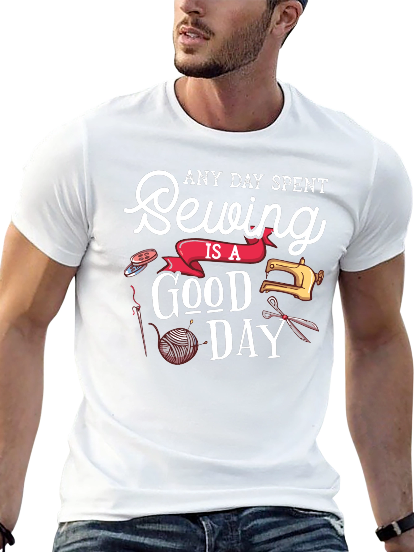 Sewing is a Good Day T-Shirt