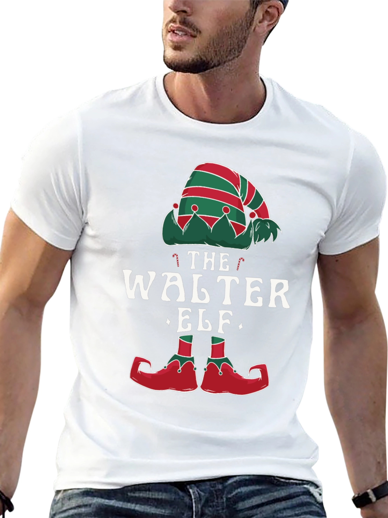 The Walter Elf Holiday T-Shirt - Festive Christmas Tee