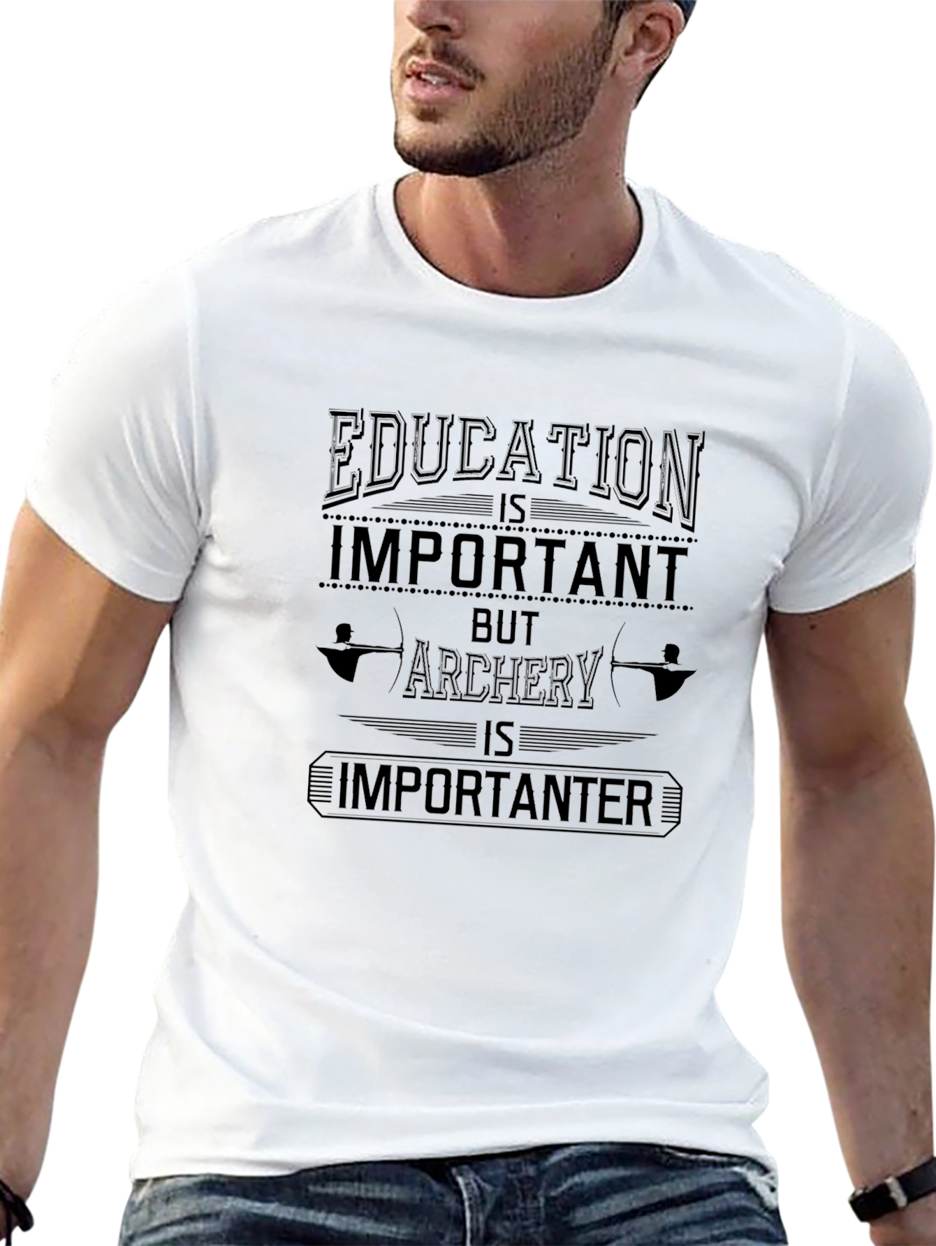 Archery Education T-Shirt - Funny Graphic Tee
