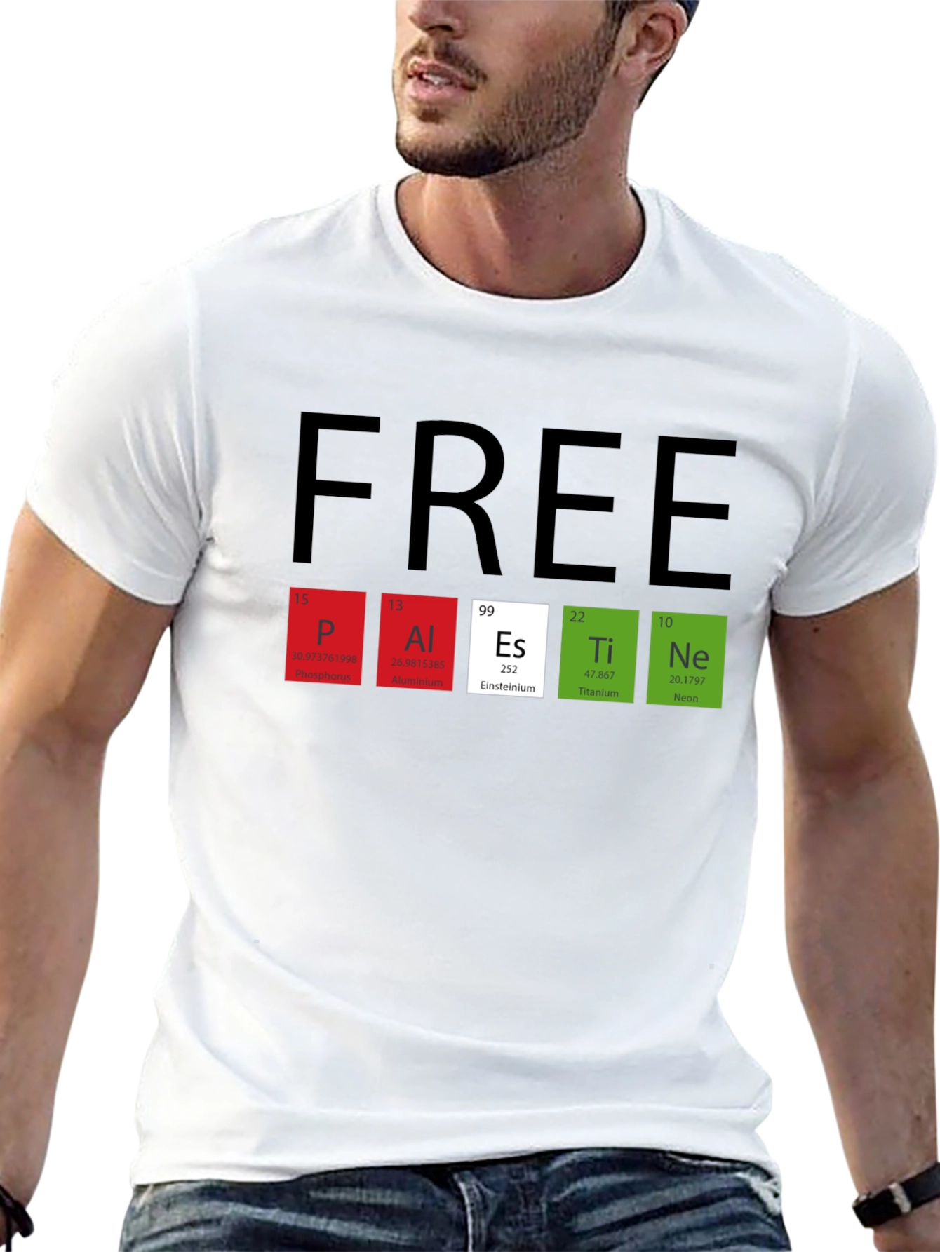 Periodic Table Elements Chemistry Science Funny T-Shirt