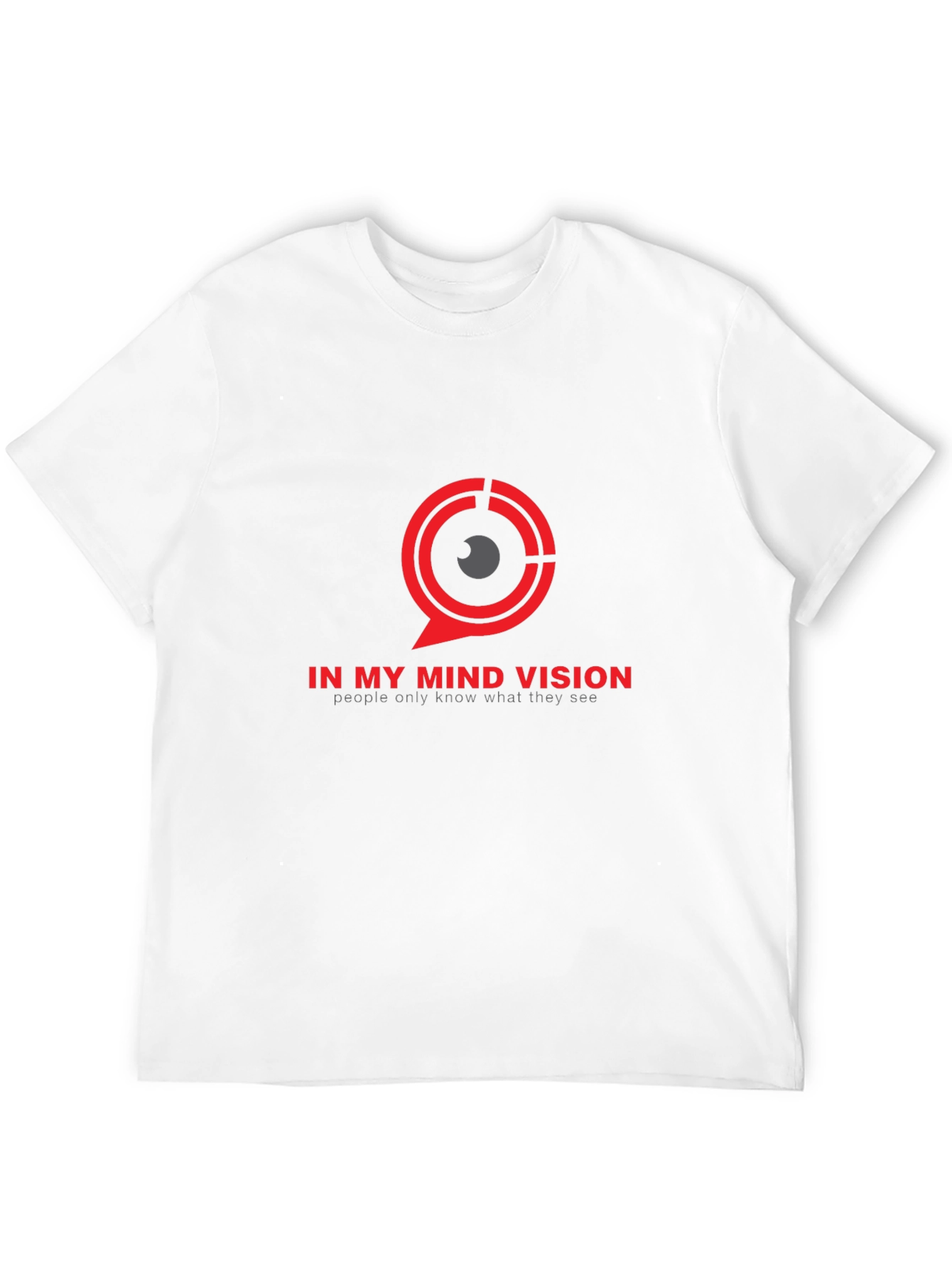 In My Mind Vision Black Tee - See Beyond