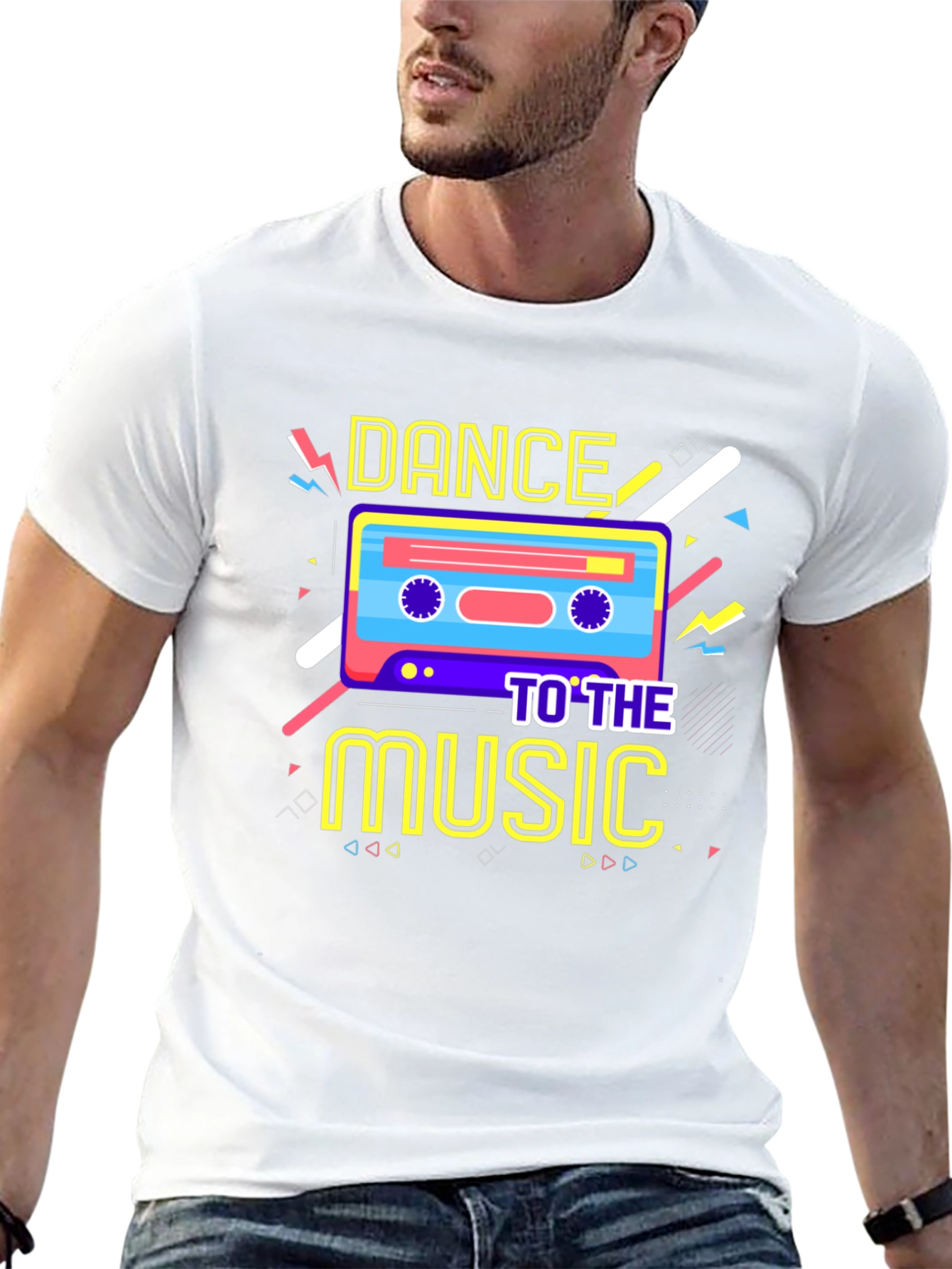Dance to The Music Graphic T-Shirt
