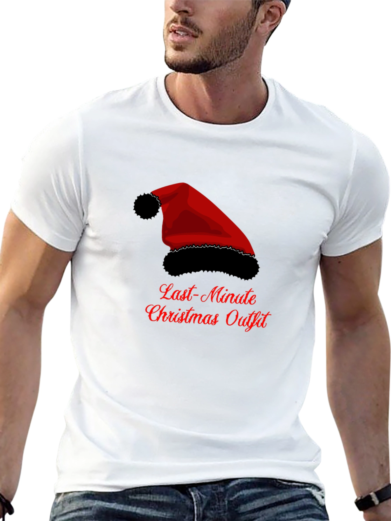 Last-Minute Christmas Outfit T-Shirt - Holiday Tee