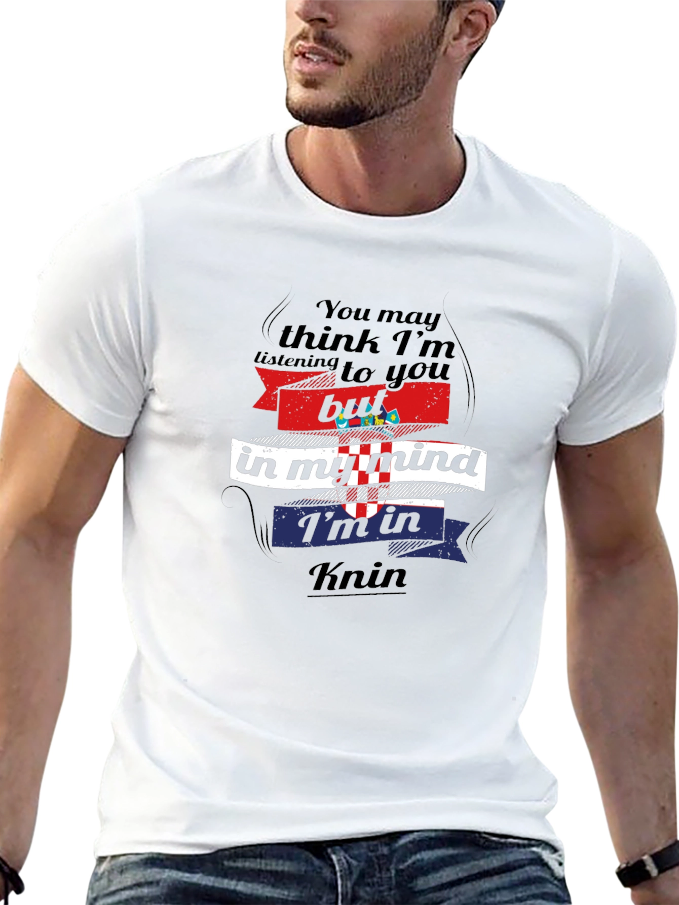 Croatia Knin Mind T-Shirt - Funny Travel Tee