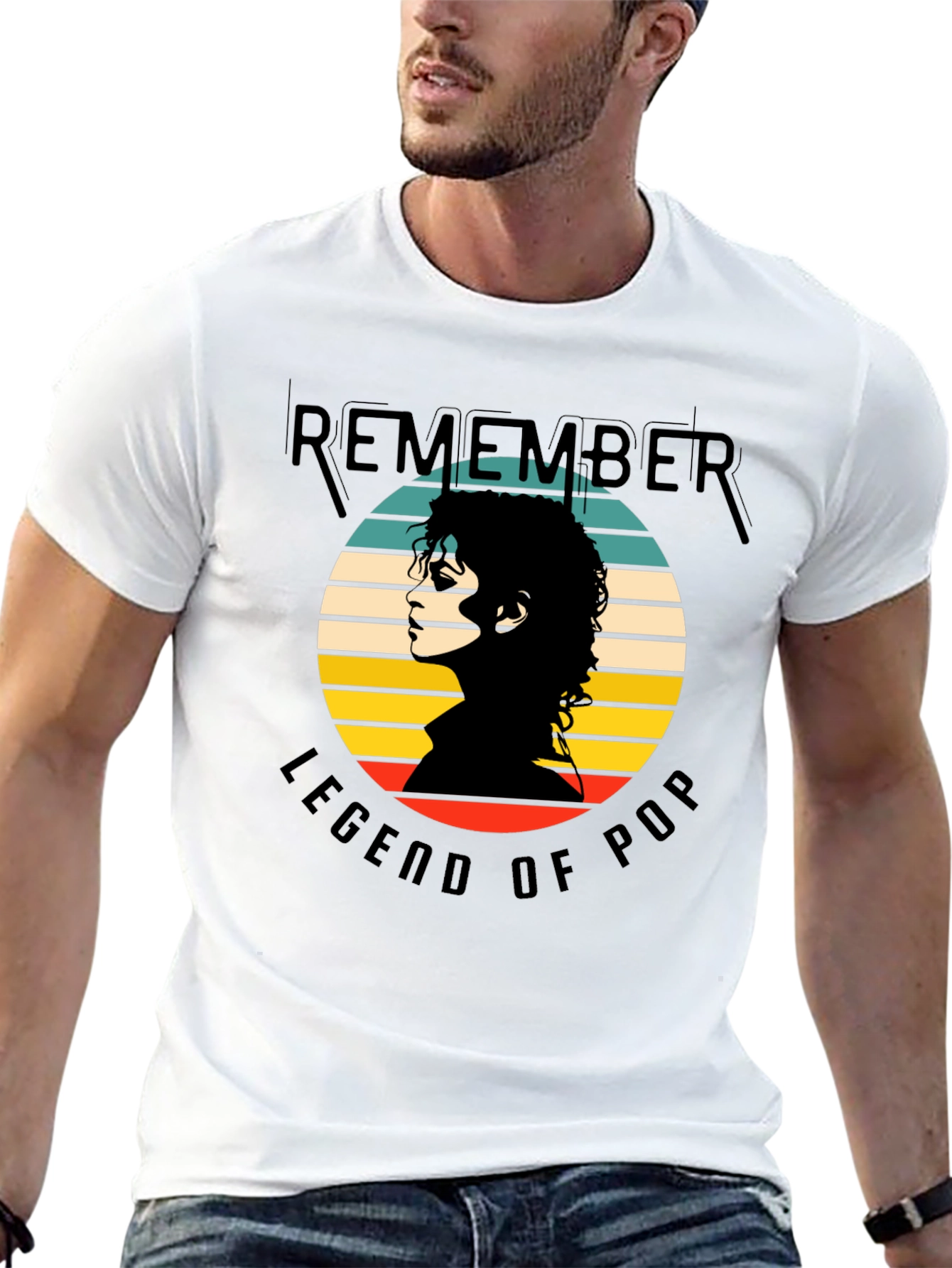 Remember Legend of Pop Graphic Tee