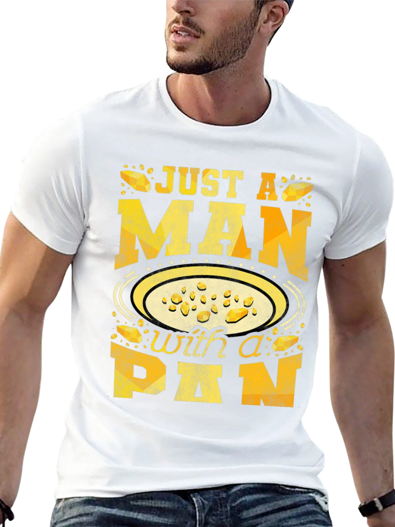 Just a Man With a Pan T-Shirt