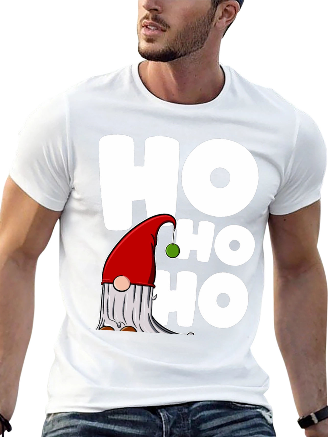 Ho Ho Ho Christmas Gnome T-Shirt