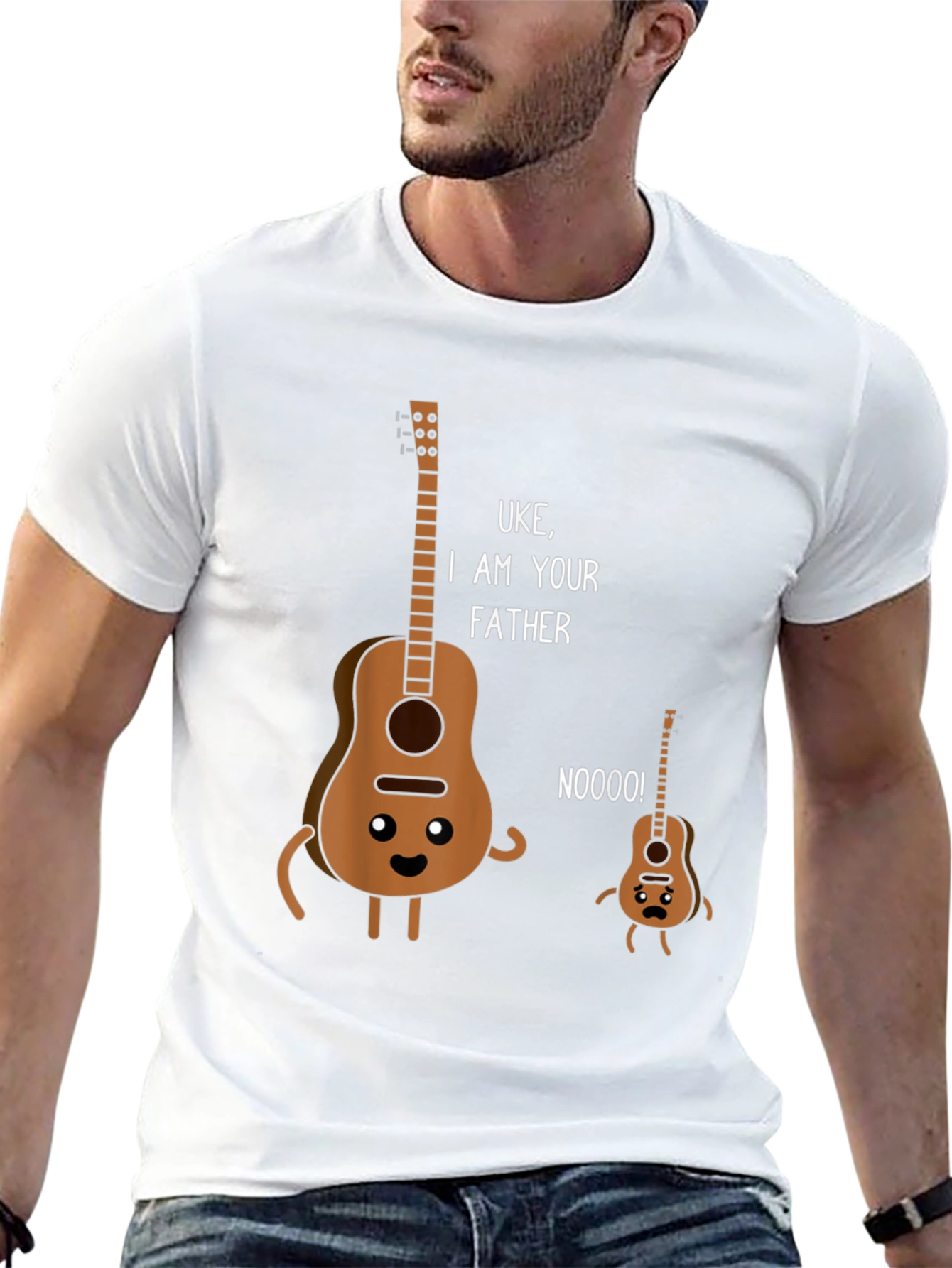Uke I Am Your Father Funny Guitar T-Shirt