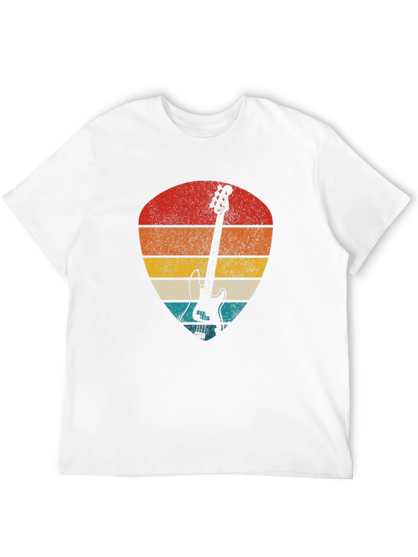 Retro Guitar Pick T-Shirt