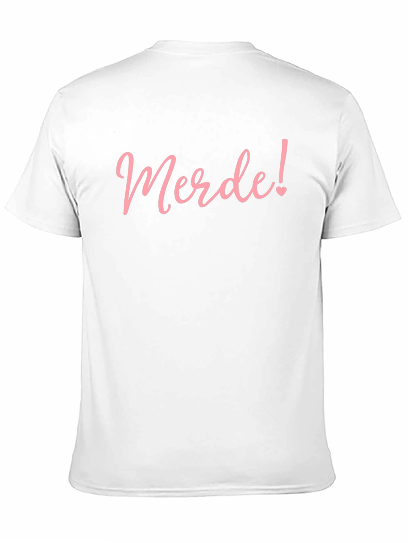 Merde! Graphic Tee - French Curse Word T-Shirt