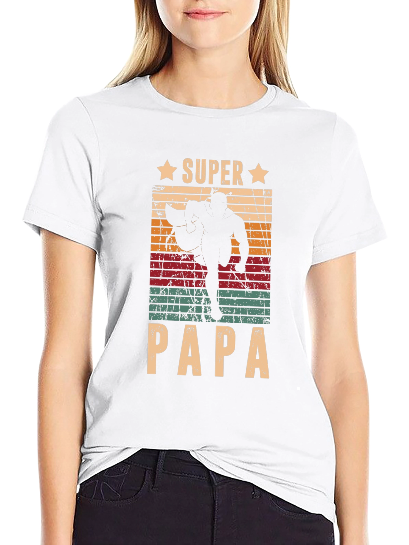 Super Papa Graphic Tee - Fathers Day Gift