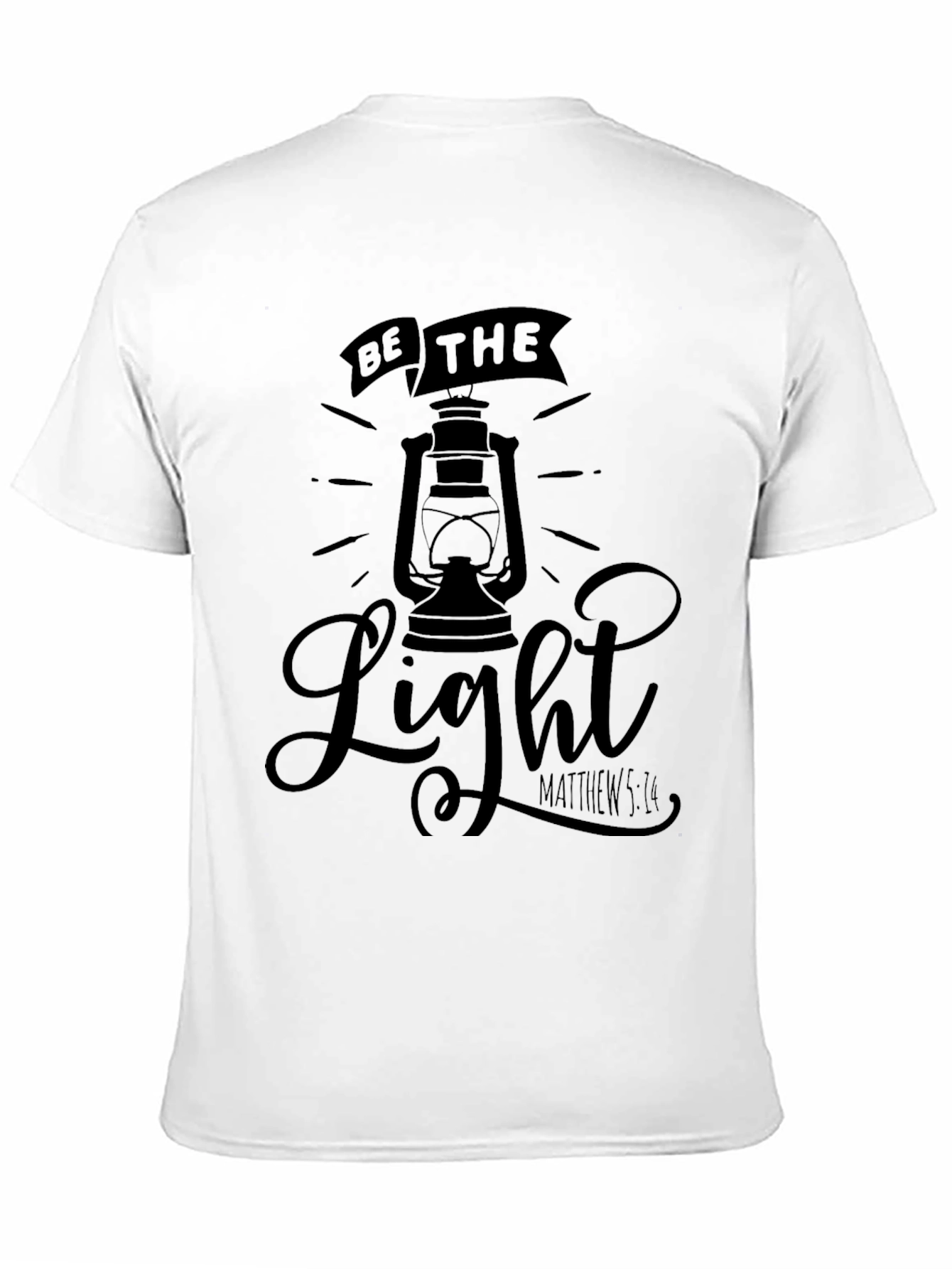 Be The Light Lantern Graphic T-Shirt